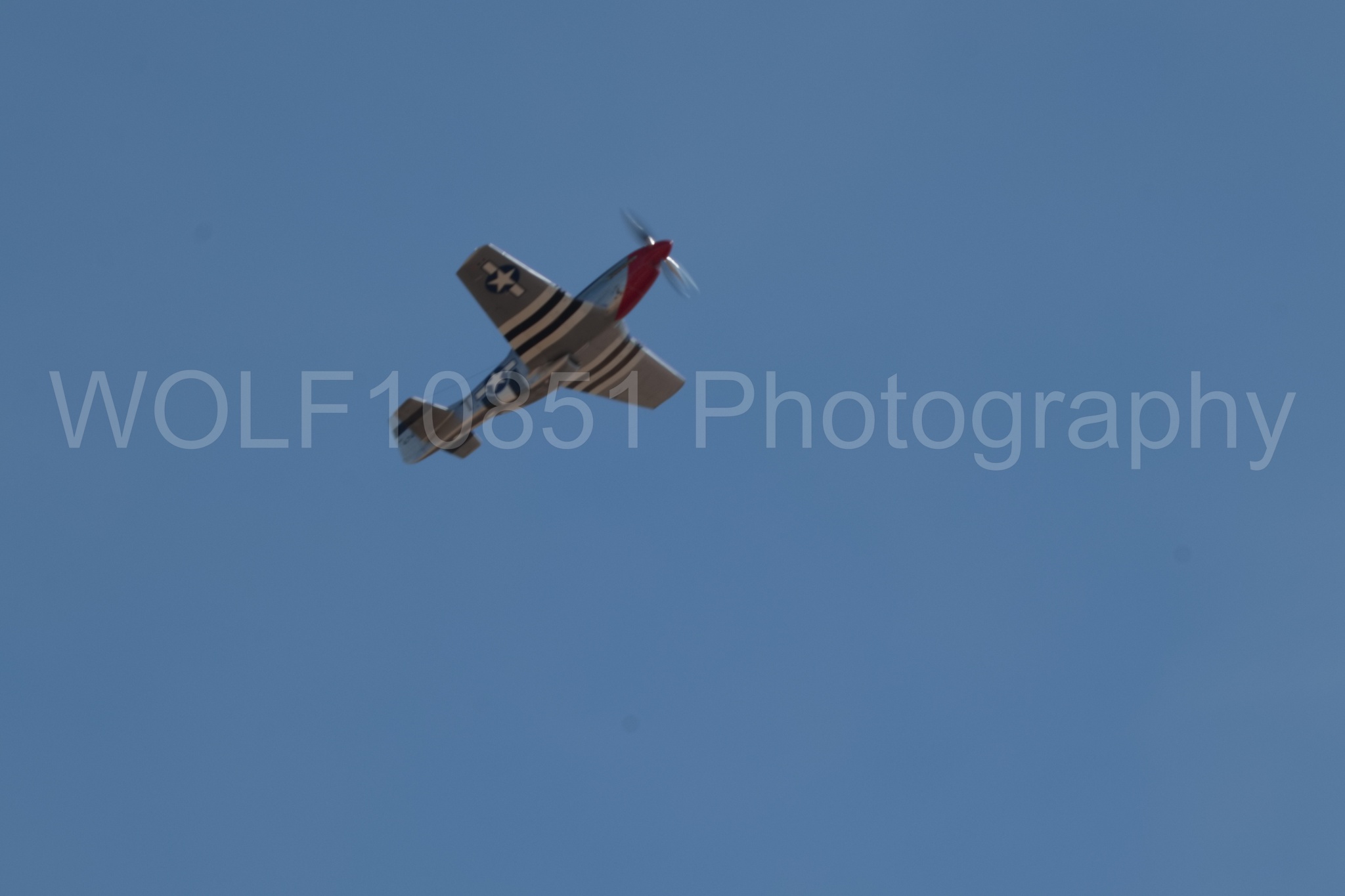 Aviation photography by WOLF10851 featuring P-51 Mustang, Comfortably Numb, California Capital Airshow 2018.