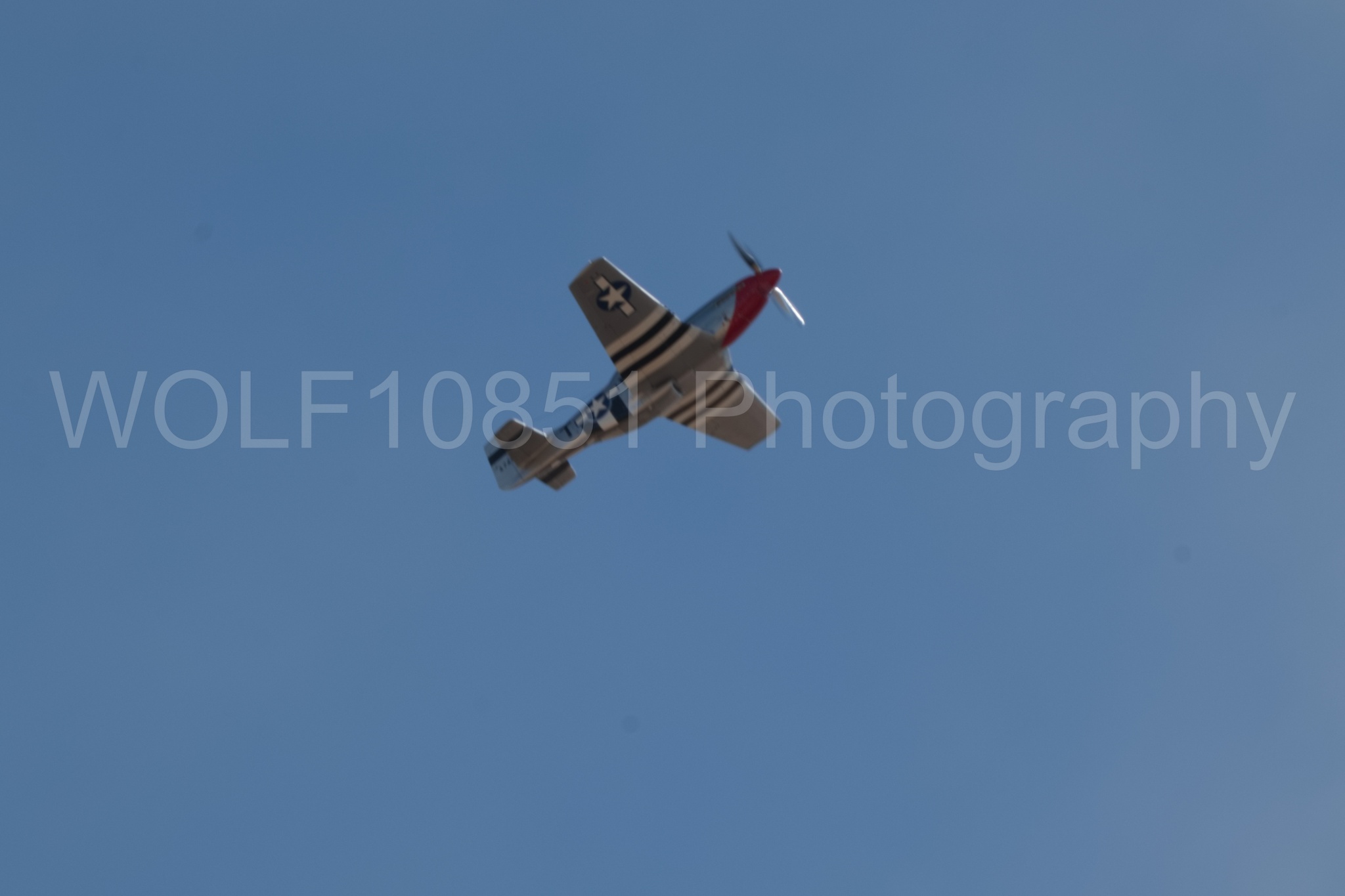 Aviation photography by WOLF10851 featuring P-51 Mustang, Comfortably Numb, California Capital Airshow 2018.