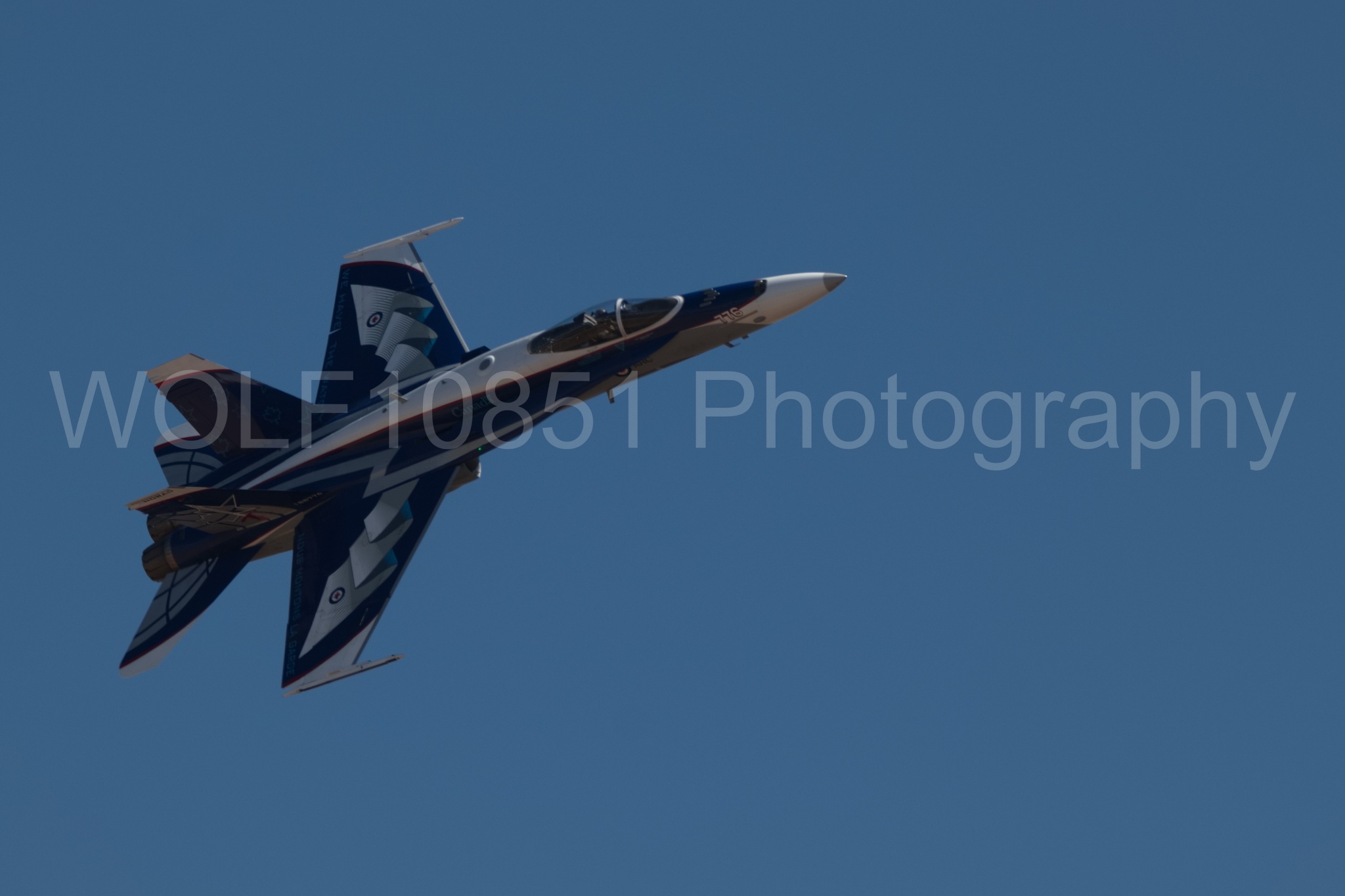 Aviation photography by WOLF10851 featuring Royal Canadian Air Force, CF-18, California Capital Airshow 2018.