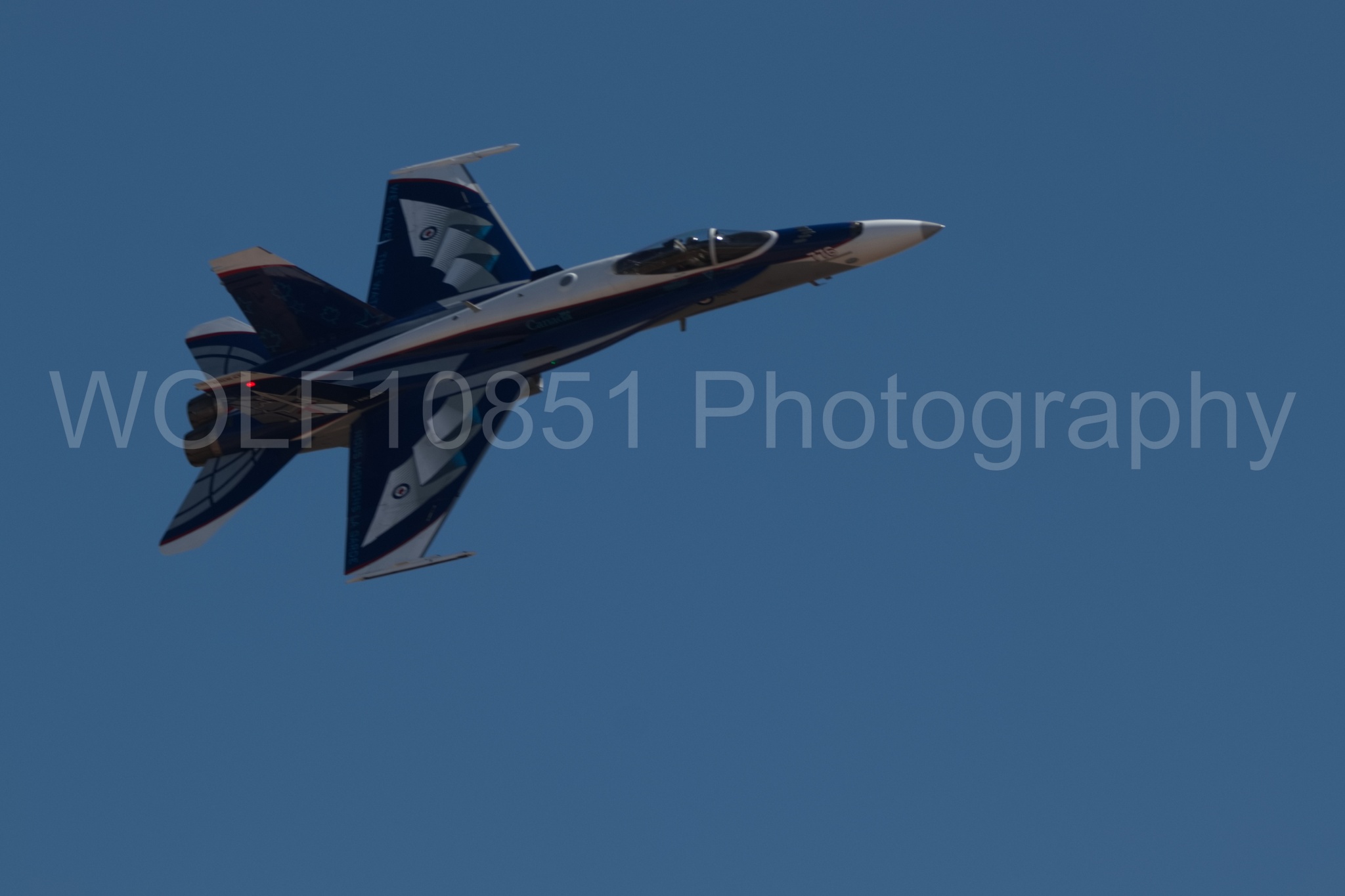 Aviation photography by WOLF10851 featuring Royal Canadian Air Force, CF-18, California Capital Airshow 2018.