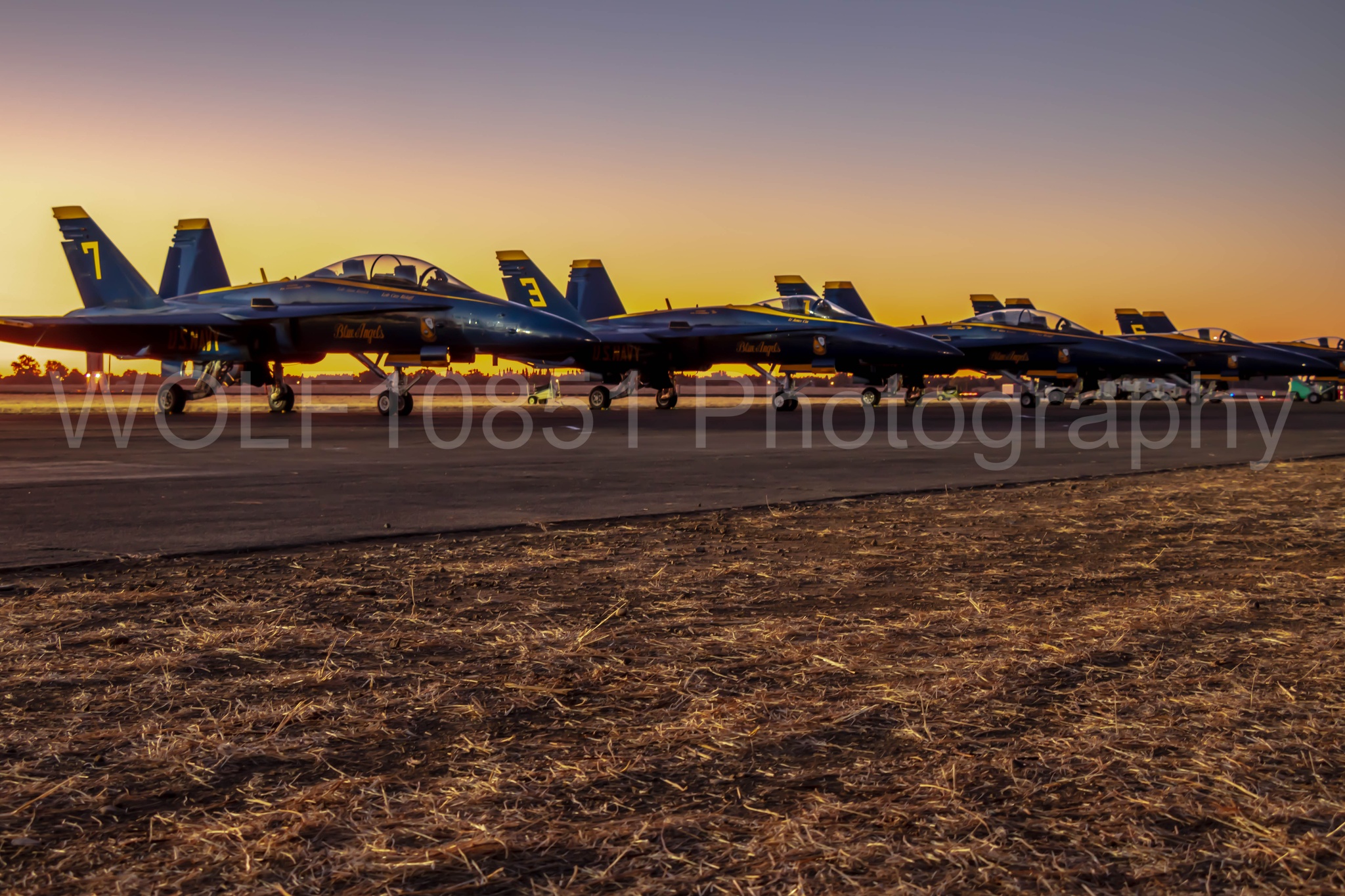F-18 Hornet | Blue Angels | California Capital Airshow 2019 | WOLF10851 Photography
