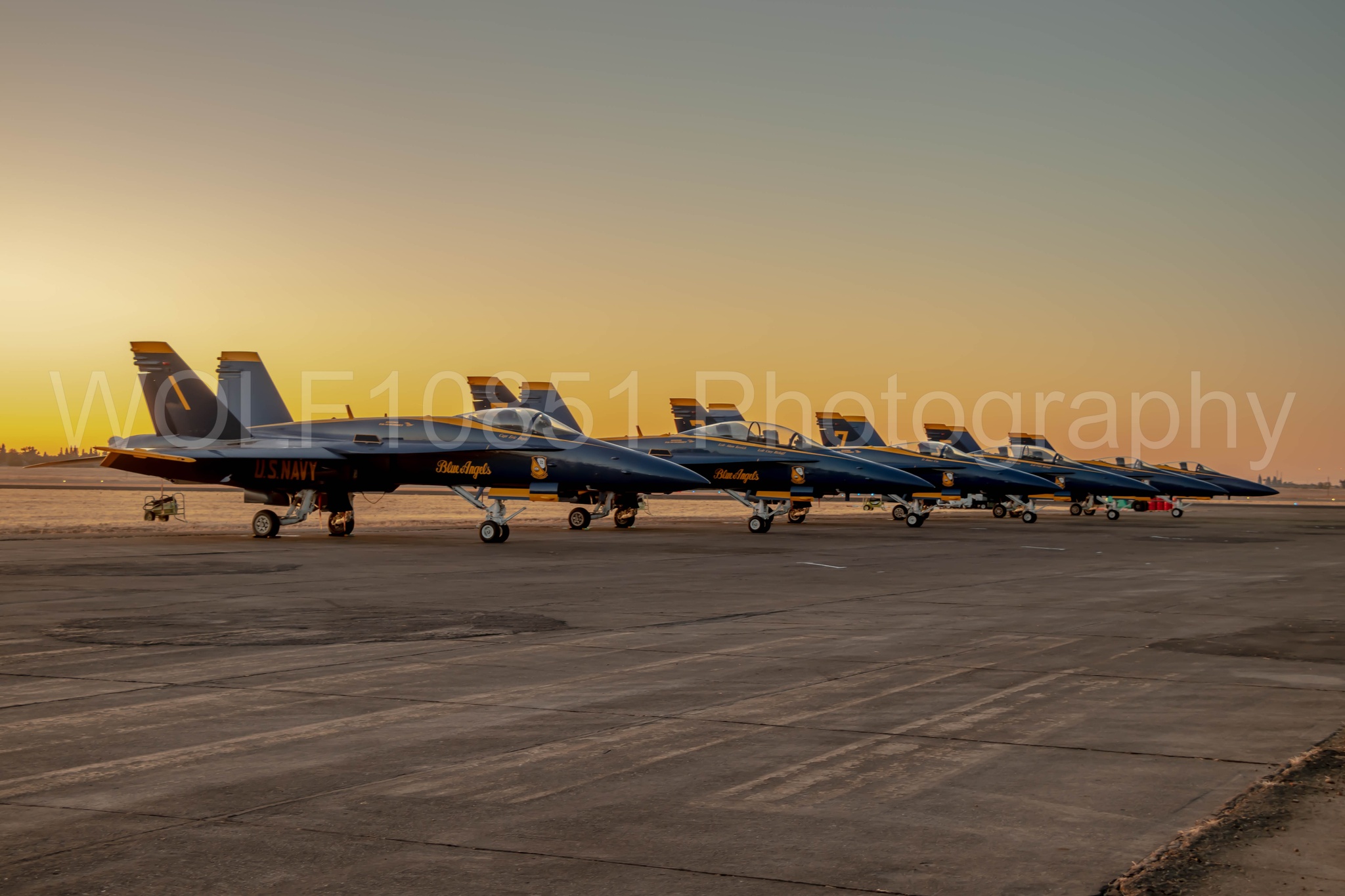 F-18 Hornet | Blue Angels | California Capital Airshow 2019 | WOLF10851 Photography