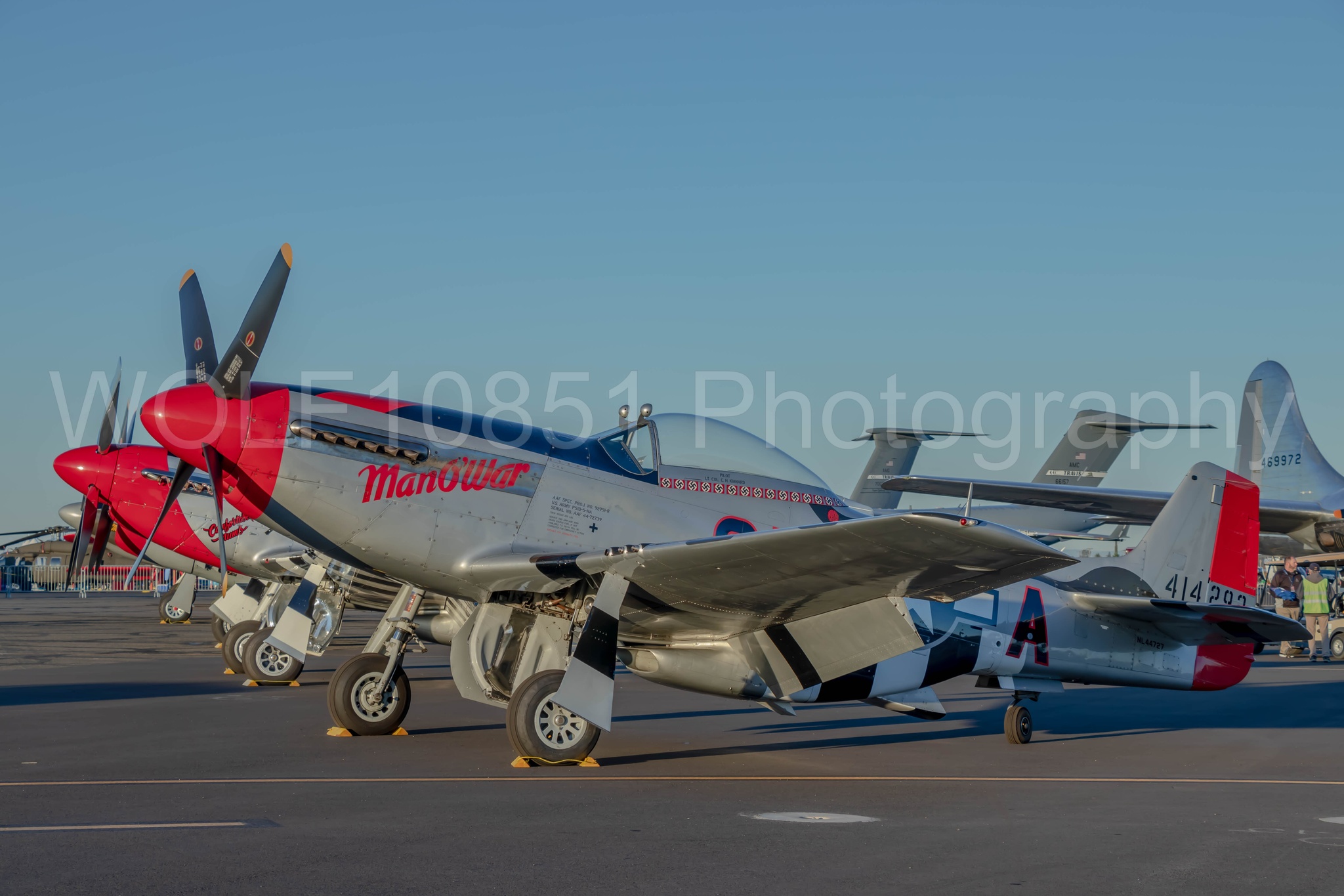 P-51 Mustang | ManO'War | California Capital Airshow 2019 | WOLF10851 Photography