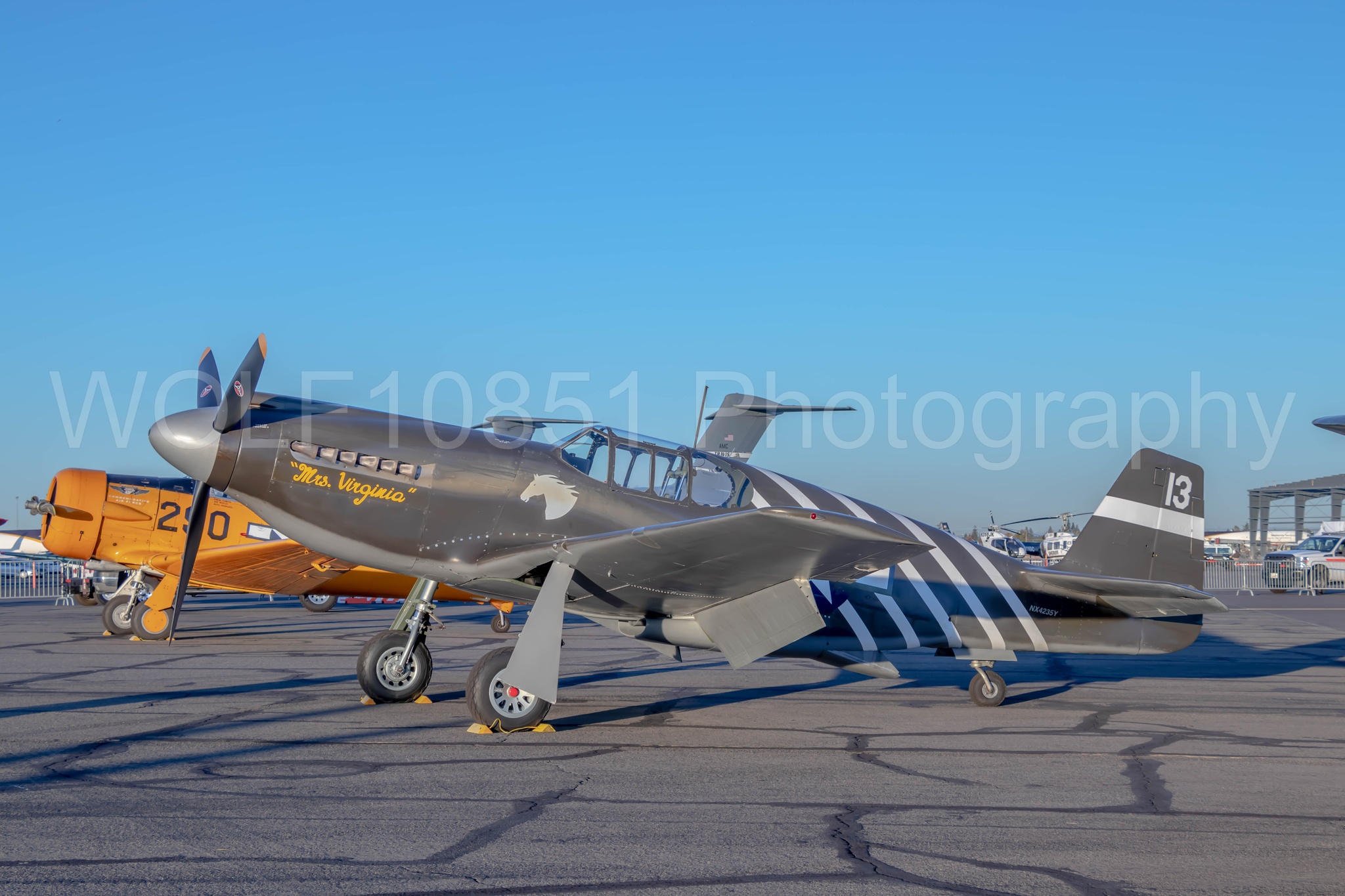 P-51 Mustang | Mrs Virginia | California Capital Airshow 2019 | WOLF10851 Photography