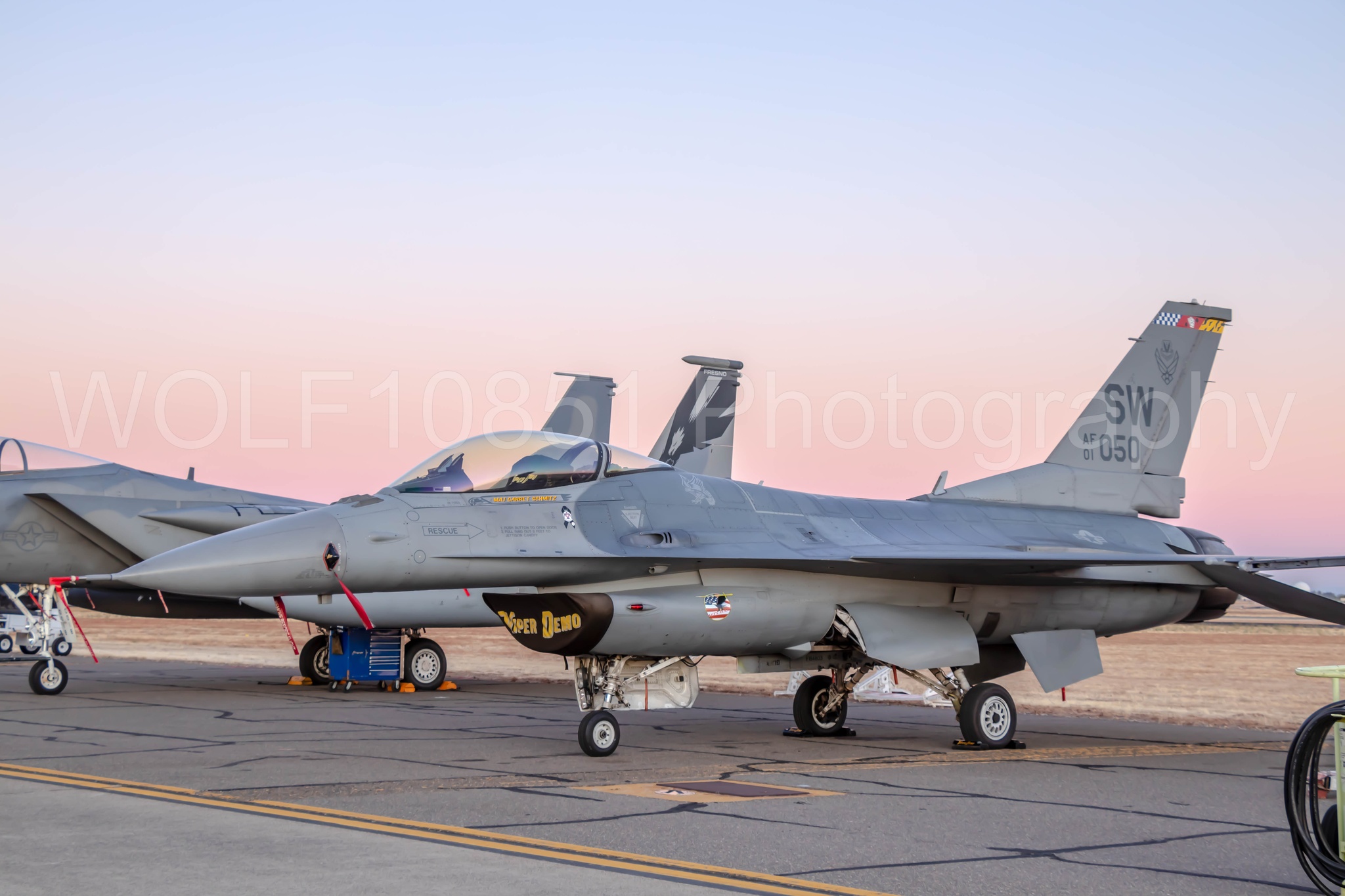 F-16 Fighting Falcon | Viper Demonstration Team | California Capital Airshow 2019 | WOLF10851 Photography