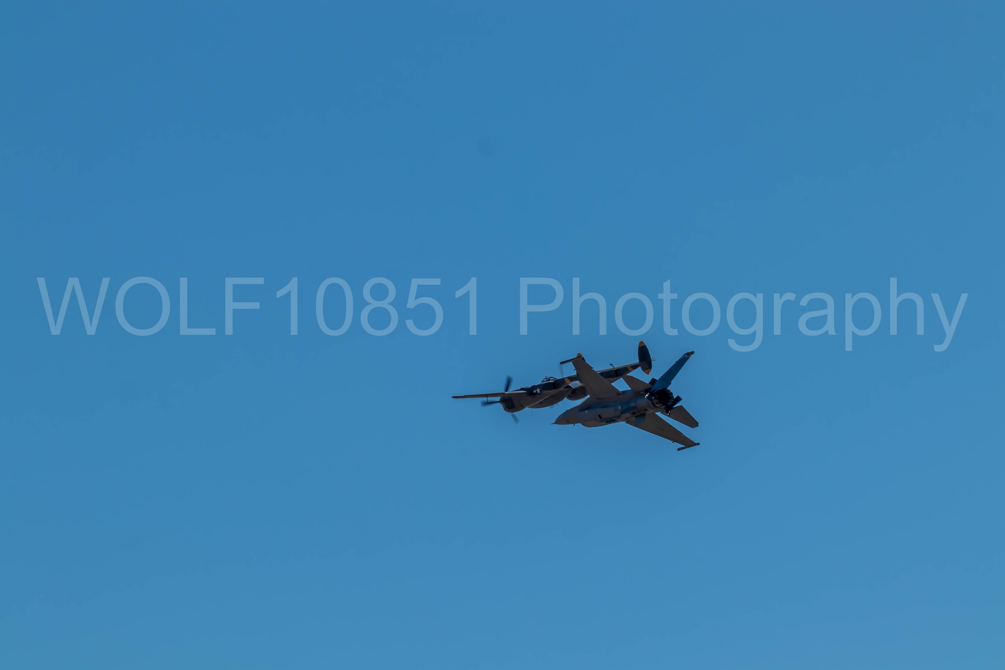 P-38 Lightning | 23 Skidoo | Heritage Flight | California Capital Airshow 2019 | WOLF10851 Photography