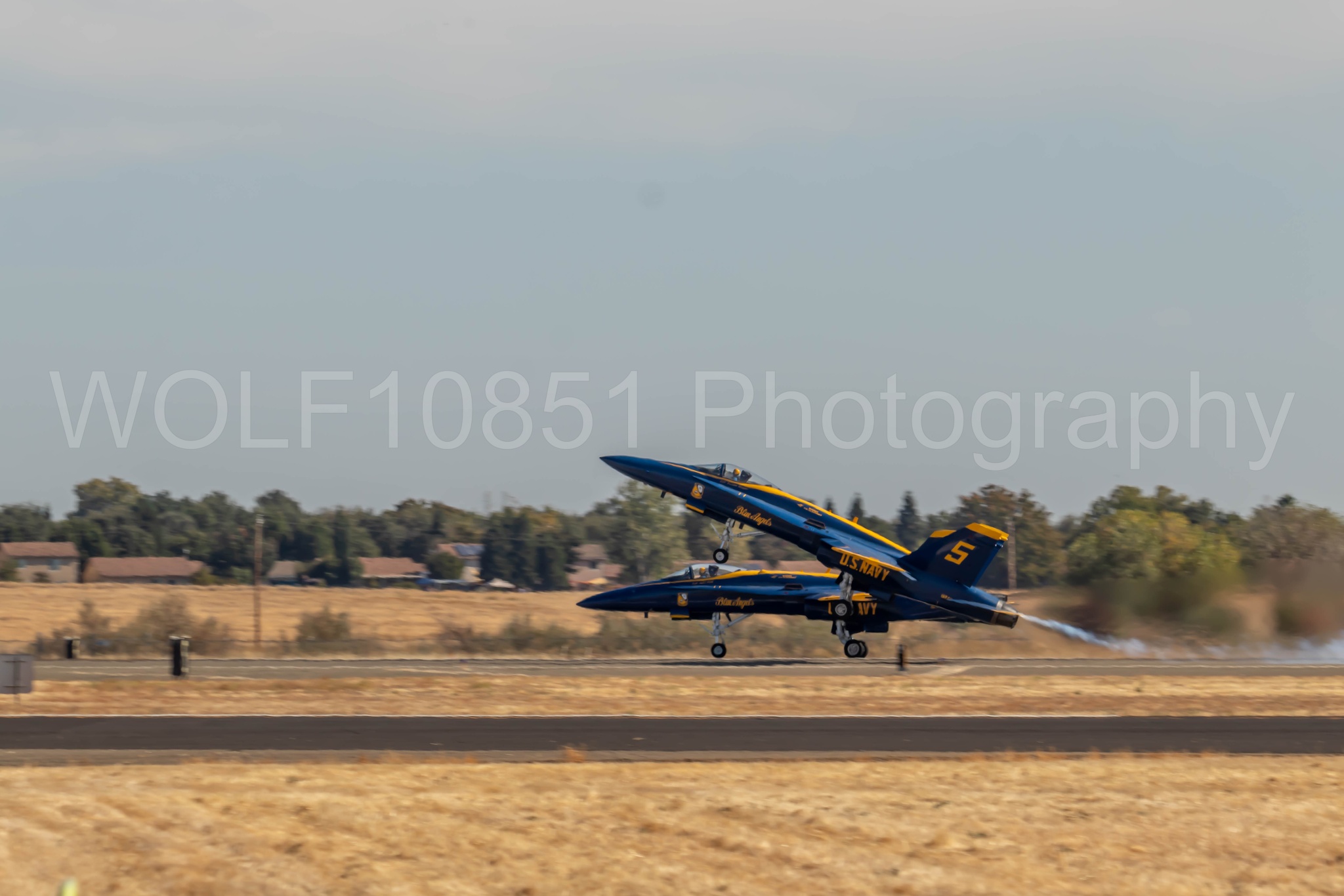 F-18 Hornet | Blue Angels | California Capital Airshow 2019 | WOLF10851 Photography
