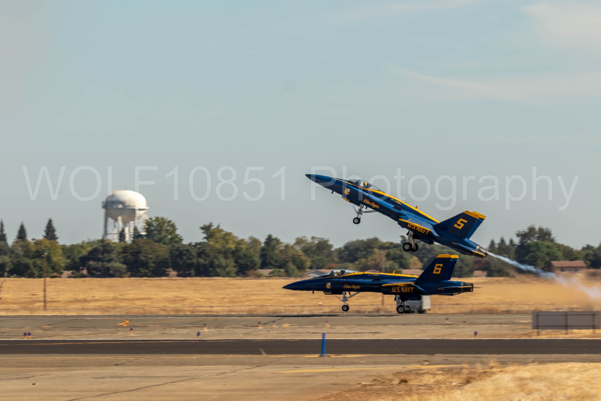 F-18 Hornet | Blue Angels | California Capital Airshow 2019 | WOLF10851 Photography