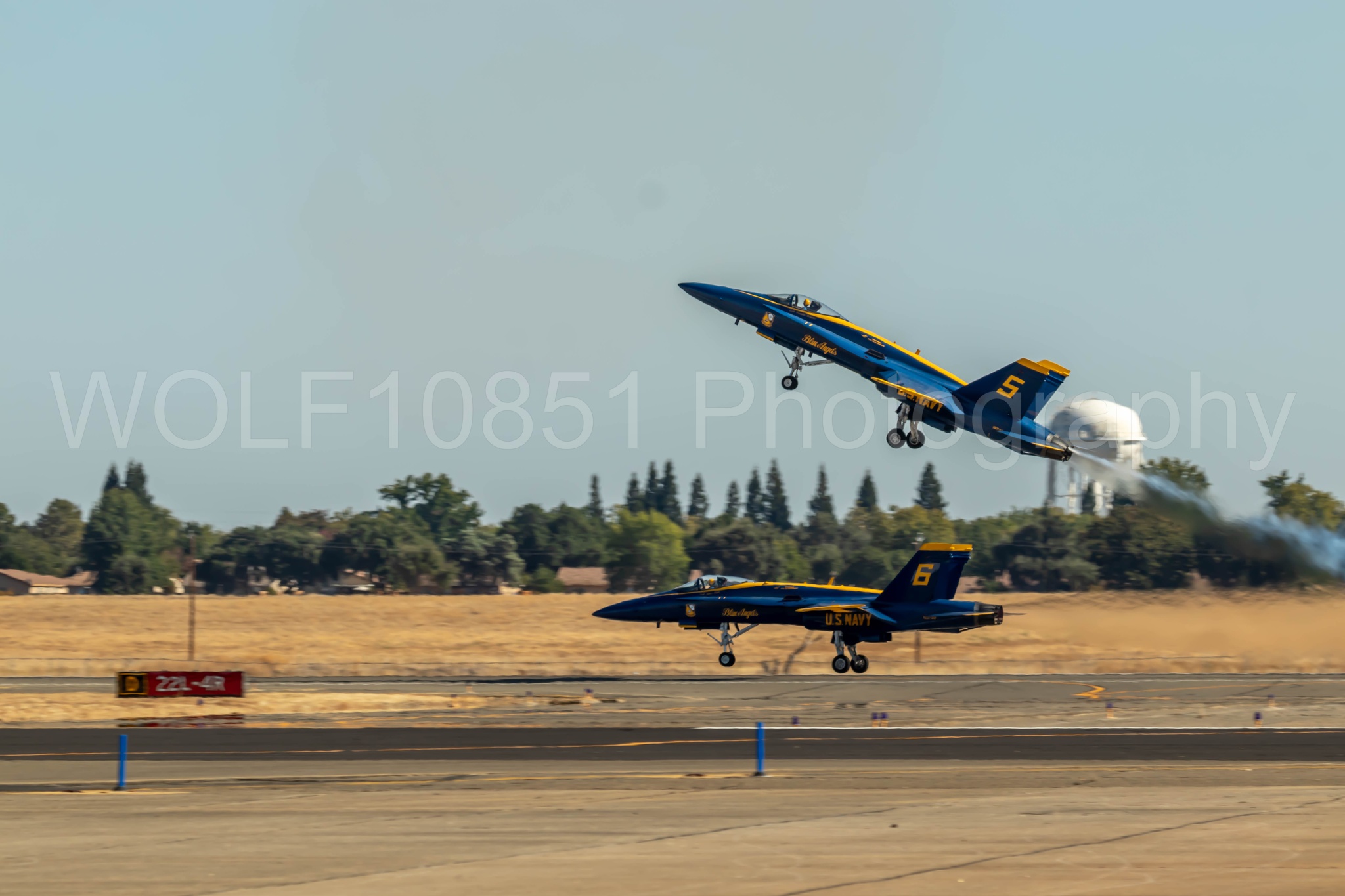 F-18 Hornet | Blue Angels | California Capital Airshow 2019 | WOLF10851 Photography