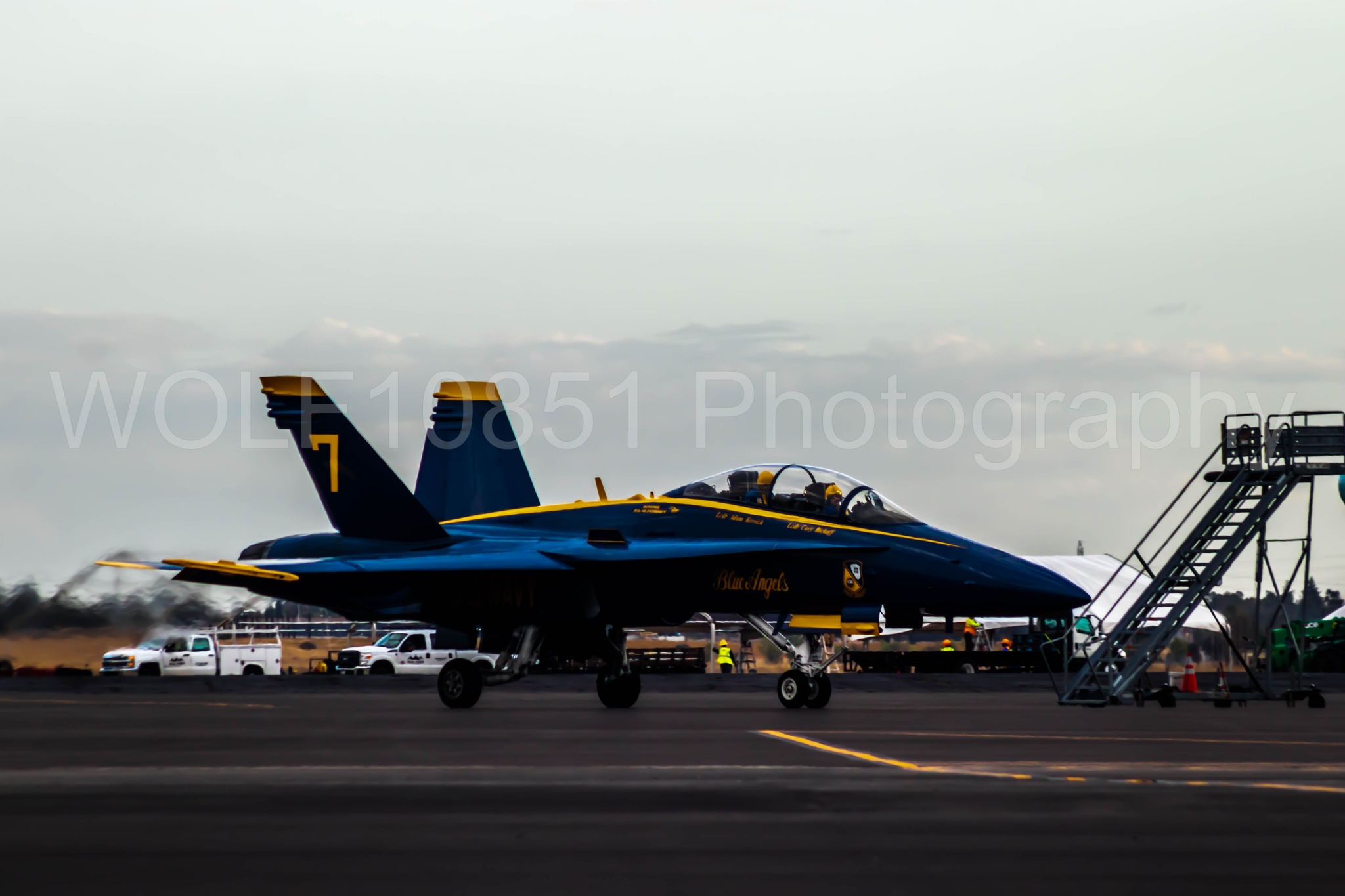 F-18 Hornet | Blue Angels | California Capital Airshow 2019 | WOLF10851 Photography