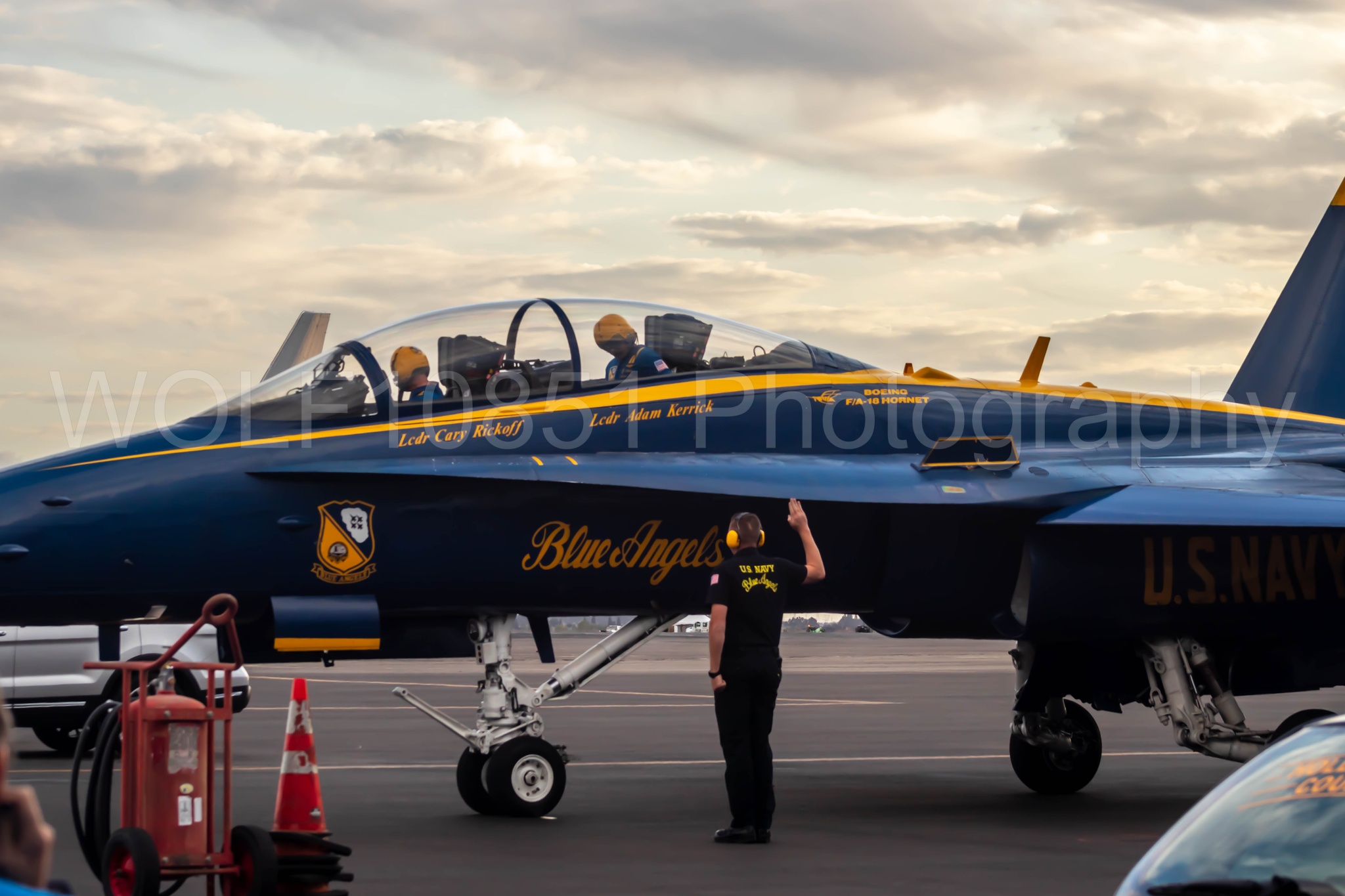 F-18 Hornet | Blue Angels | California Capital Airshow 2019 | WOLF10851 Photography