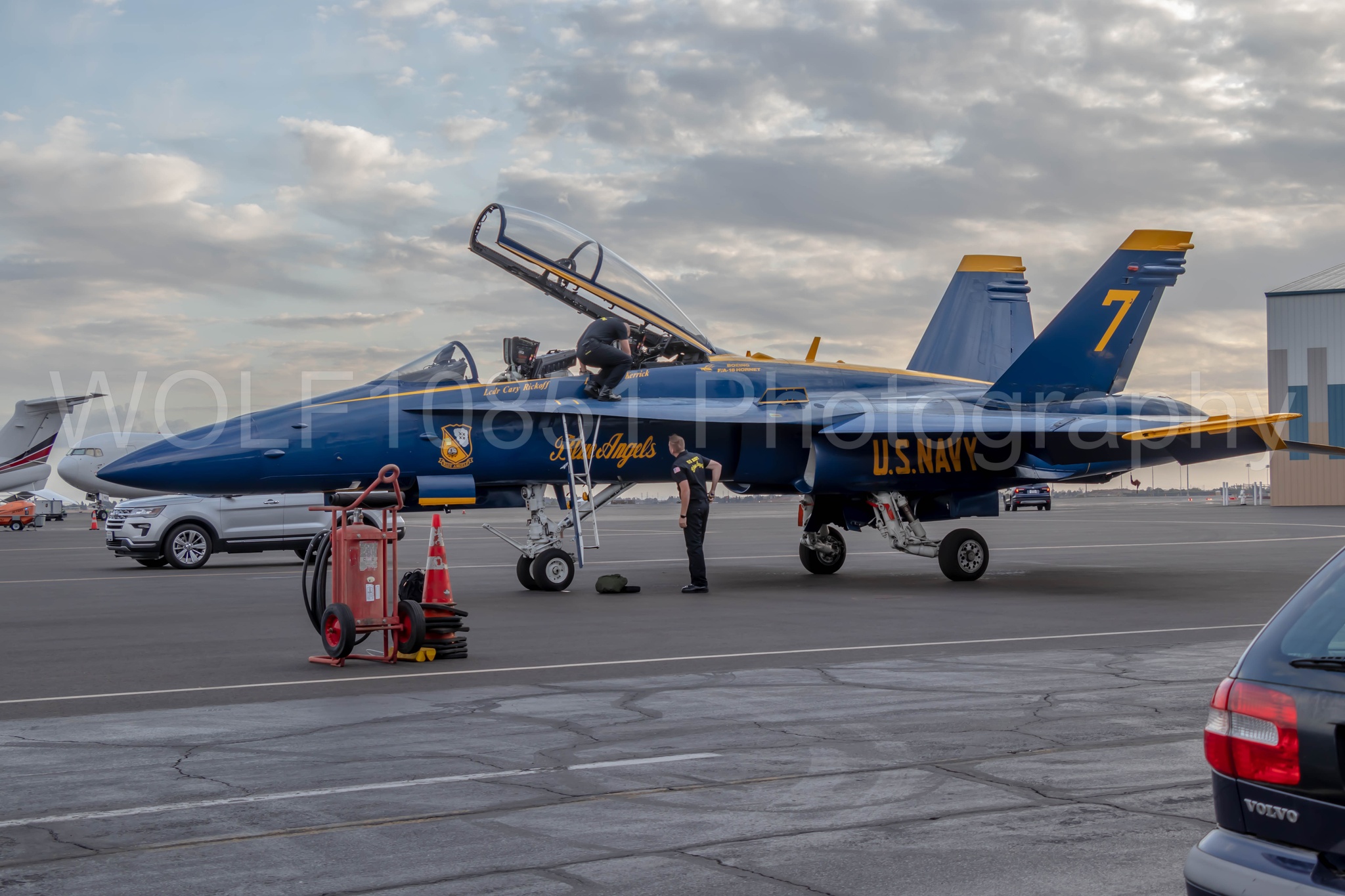 F-18 Hornet | Blue Angels | California Capital Airshow 2019 | WOLF10851 Photography