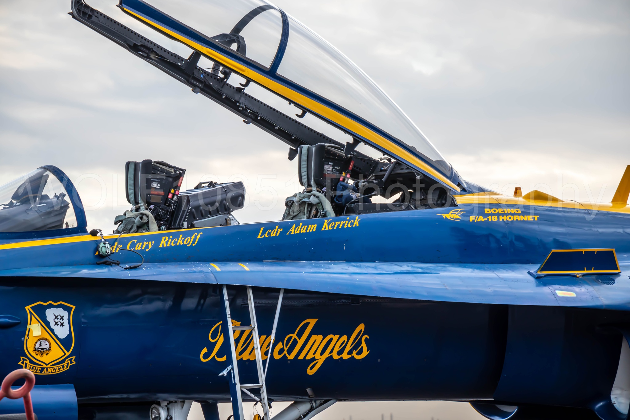F-18 Hornet | Blue Angels | California Capital Airshow 2019 | WOLF10851 Photography