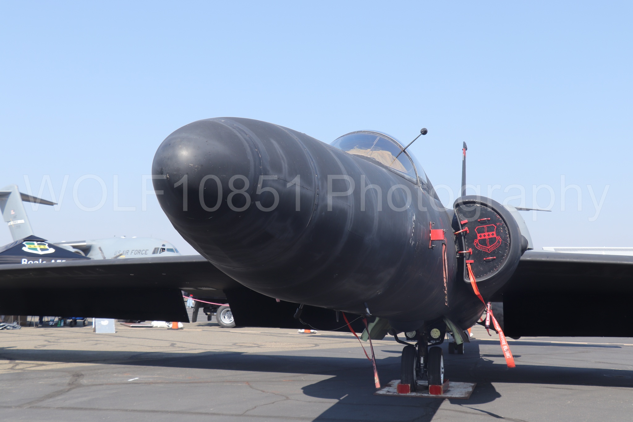 Aviation photography by WOLF10851 featuring Static Display, U-2 Dragon Lady, California Capital Airshow 2023.
