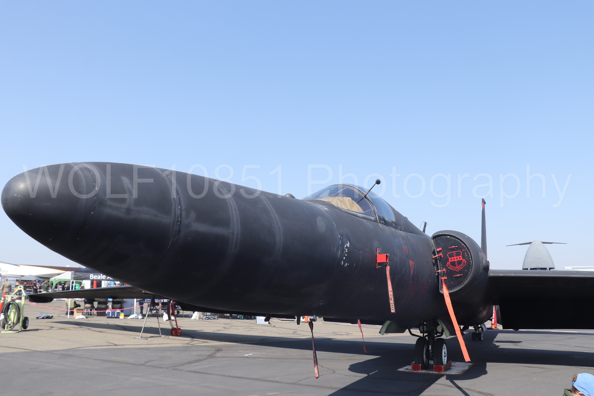 Aviation photography by WOLF10851 featuring Static Display, U-2 Dragon Lady, California Capital Airshow 2023.