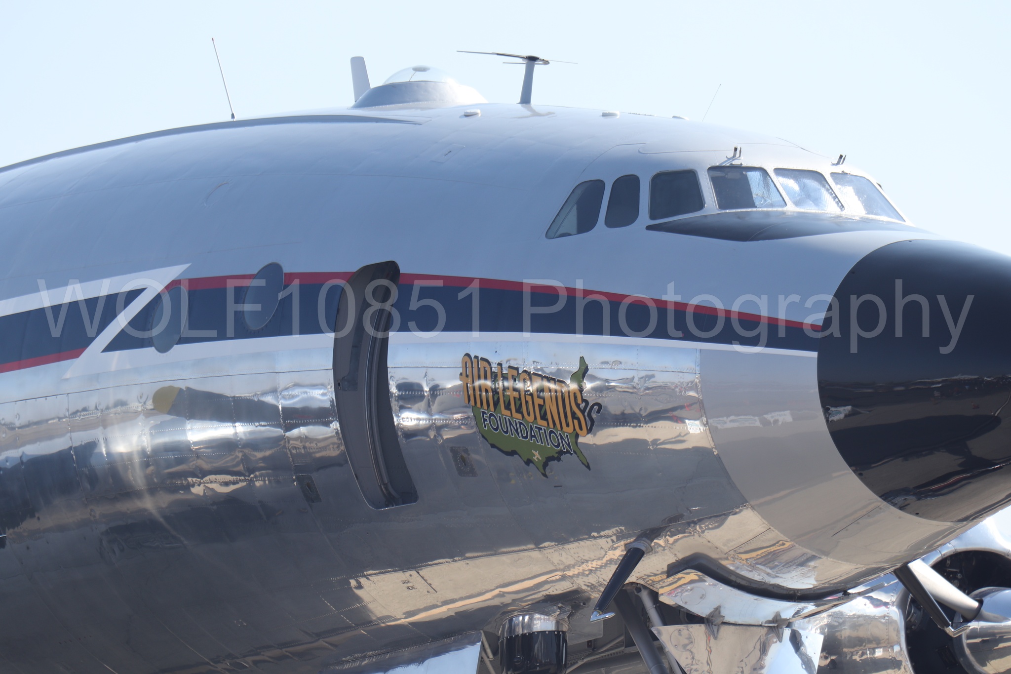 Aviation photography by WOLF10851 featuring Static Display, California Capital Airshow 2023, Bataan, C-121A Constellation.