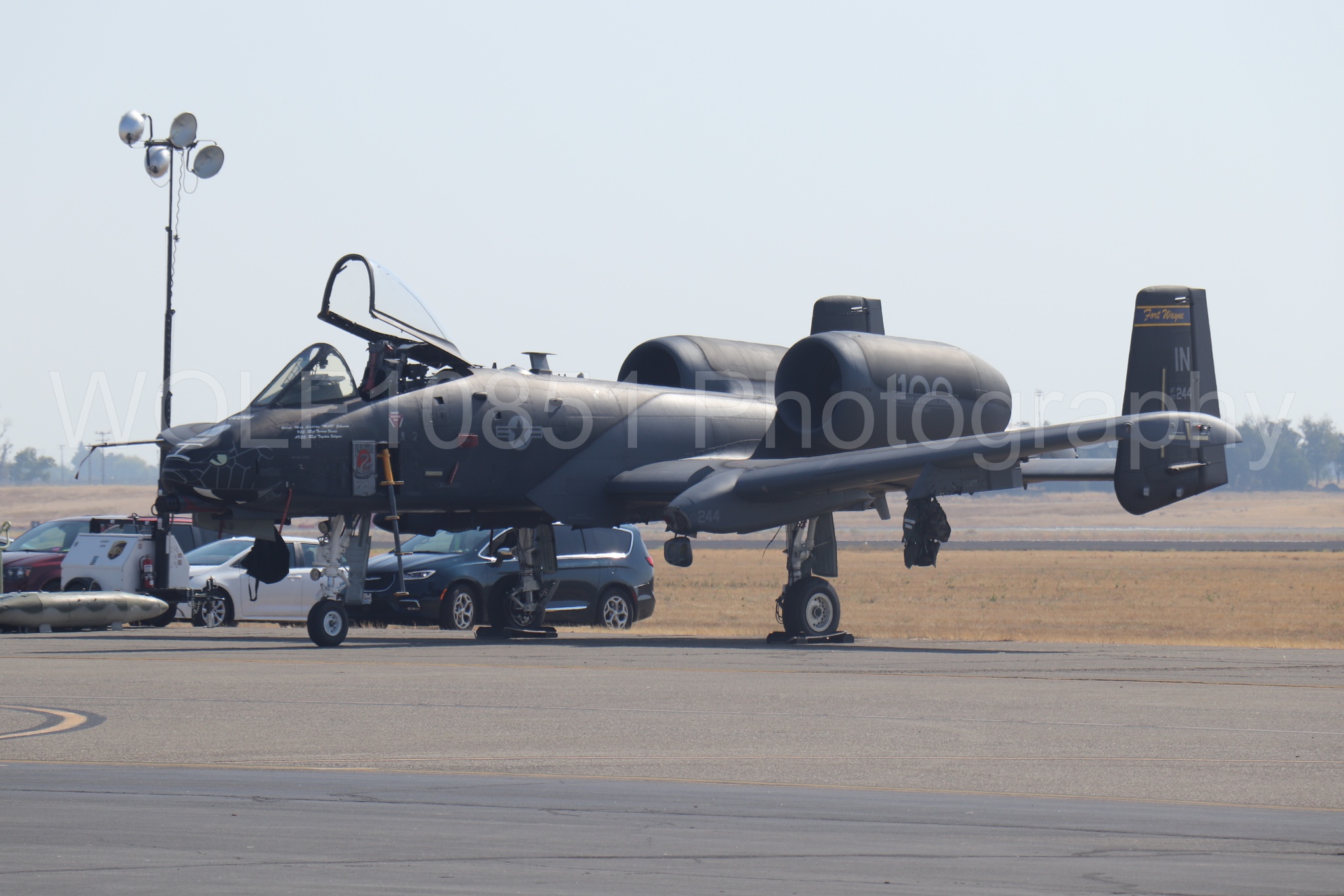 Aviation photography by WOLF10851 featuring Static Display, A-10 Warthog, California Capital Airshow 2023.