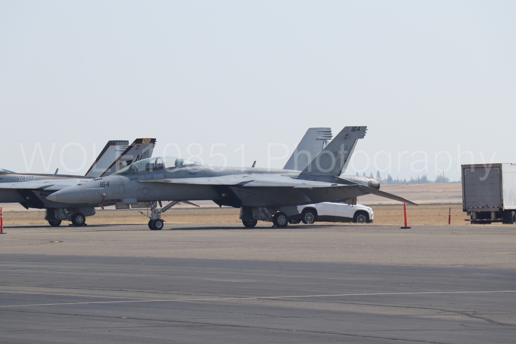 Aviation photography by WOLF10851 featuring FA-18 Super Hornet, Static Display, California Capital Airshow 2023.