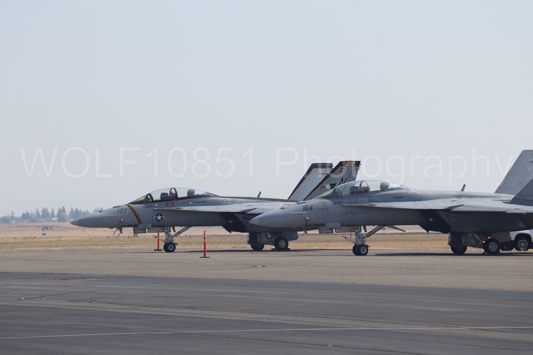 Aviation photography by WOLF10851 featuring FA-18 Super Hornet, Static Display, California Capital Airshow 2023.