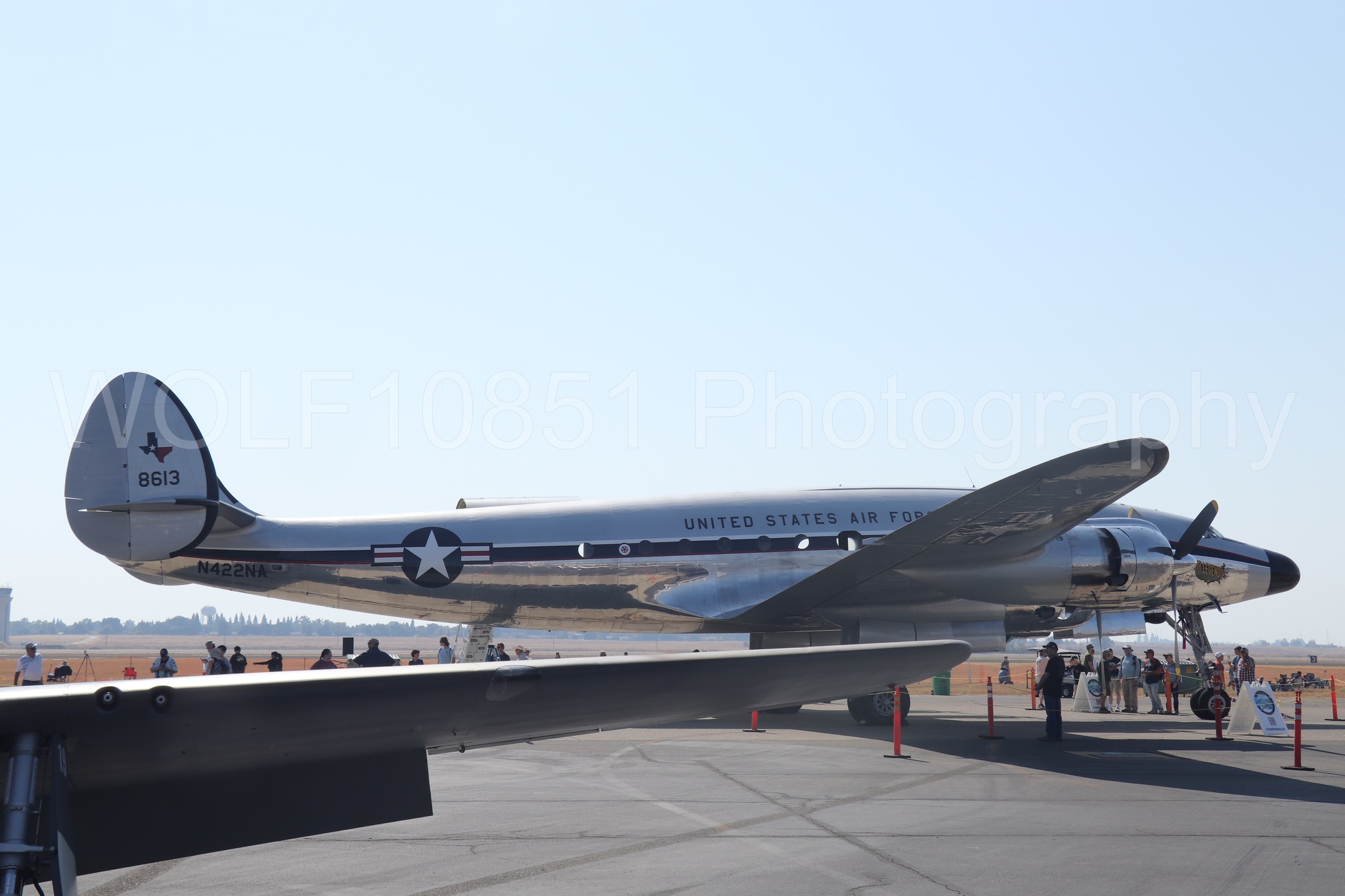 Aviation photography by WOLF10851 featuring Static Display, California Capital Airshow 2023, Bataan, C-121A Constellation.