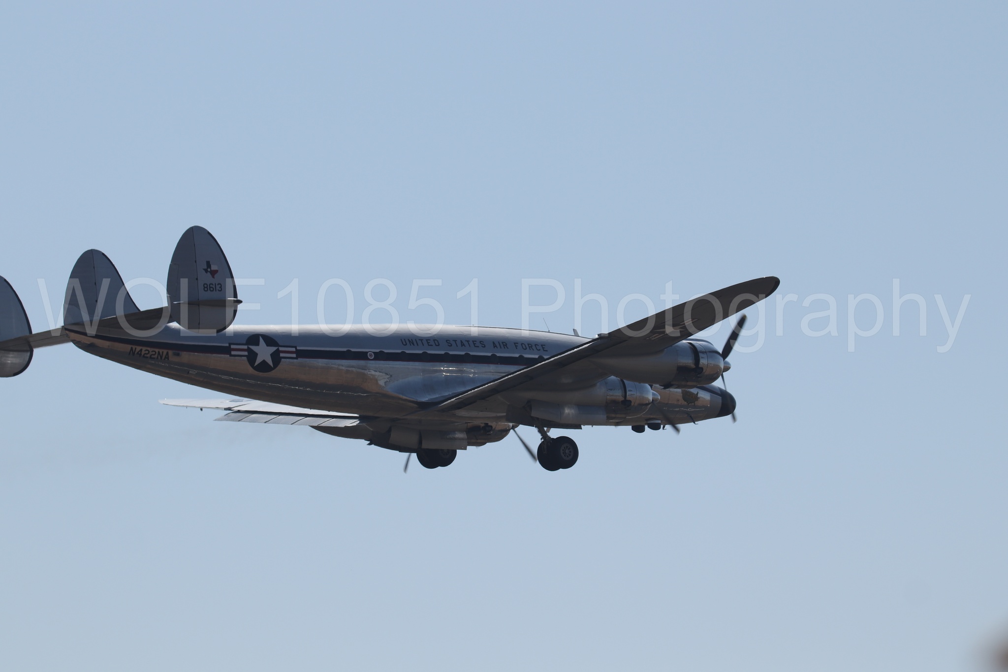 Aviation photography by WOLF10851 featuring California Capital Airshow 2023, C-121A Constellation.