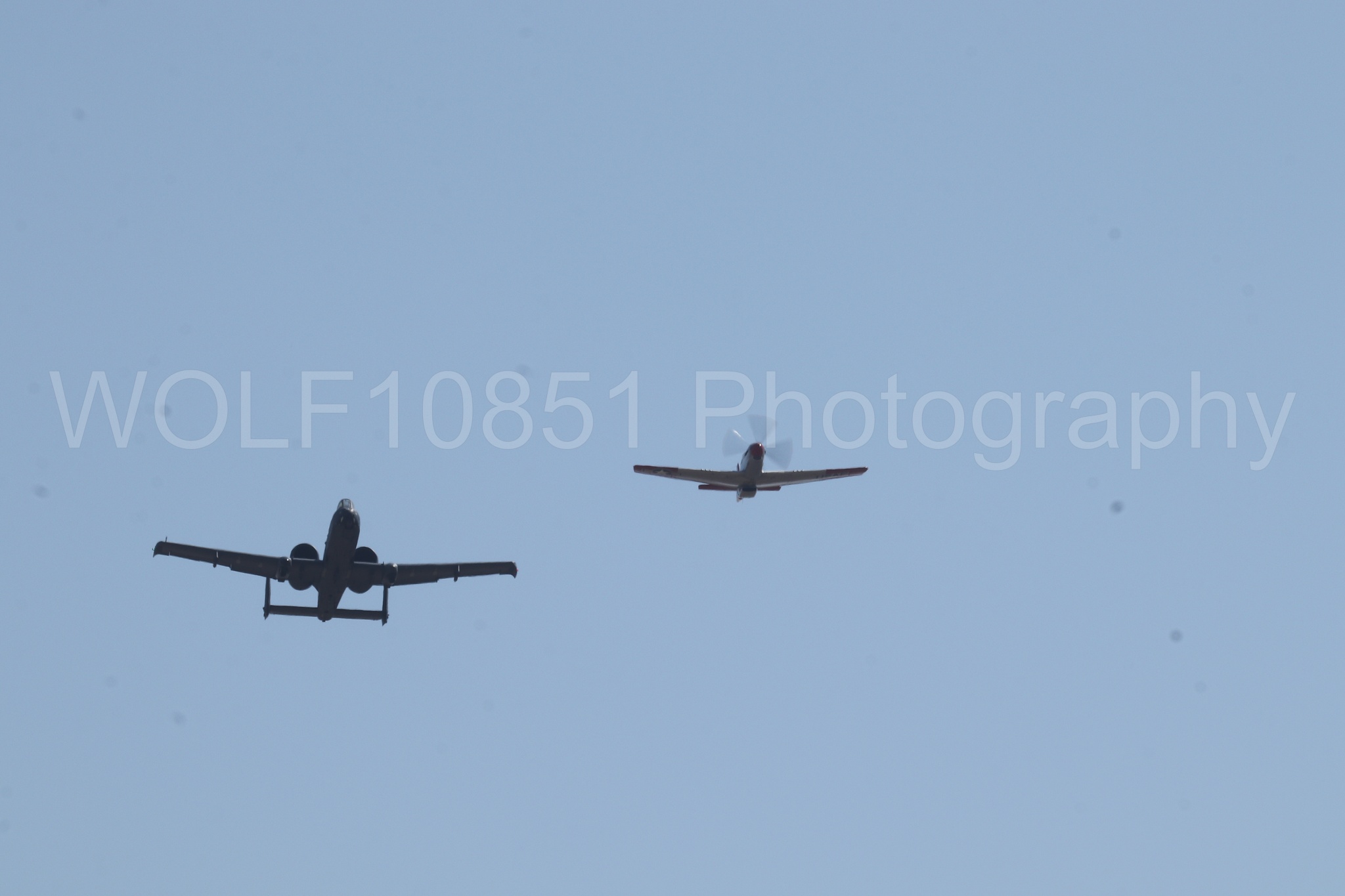 Aviation photography by WOLF10851 featuring P-51 Mustang, A-10 Warthog, Val-Halla.