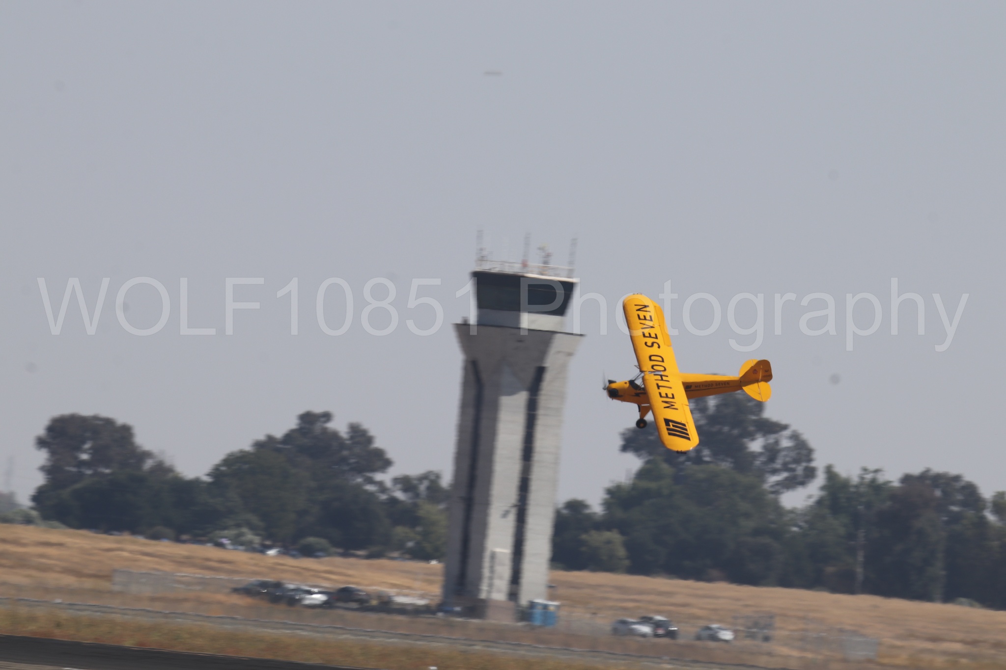 Aviation photography by WOLF10851 featuring Piper J-3 Cub, Tucker Air Patrol, California Capital Airshow 2023.