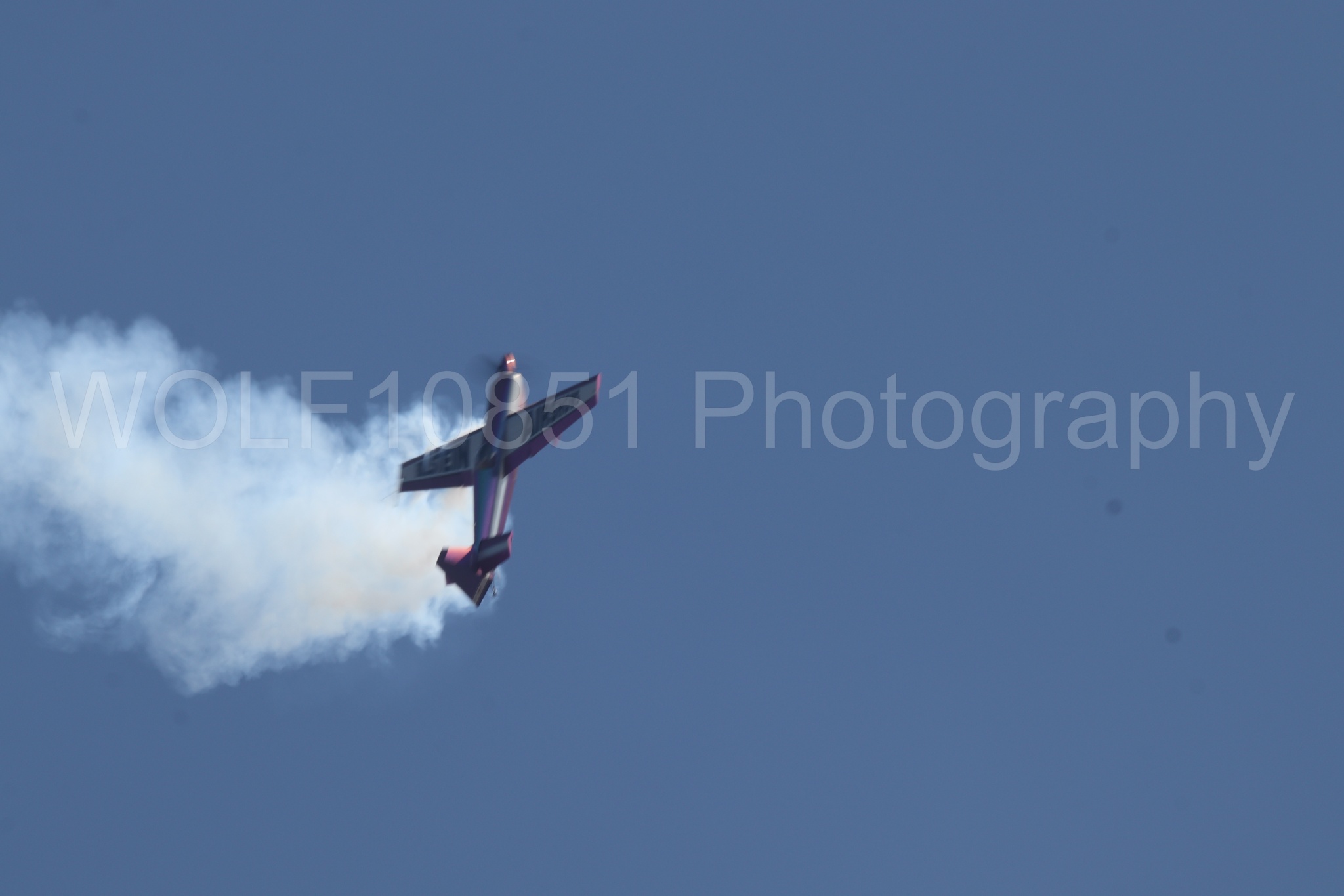 Aviation photography by WOLF10851 featuring Edge 540, Bill Stein, Bill Stein Airshows, California Capital Airshow 2023.