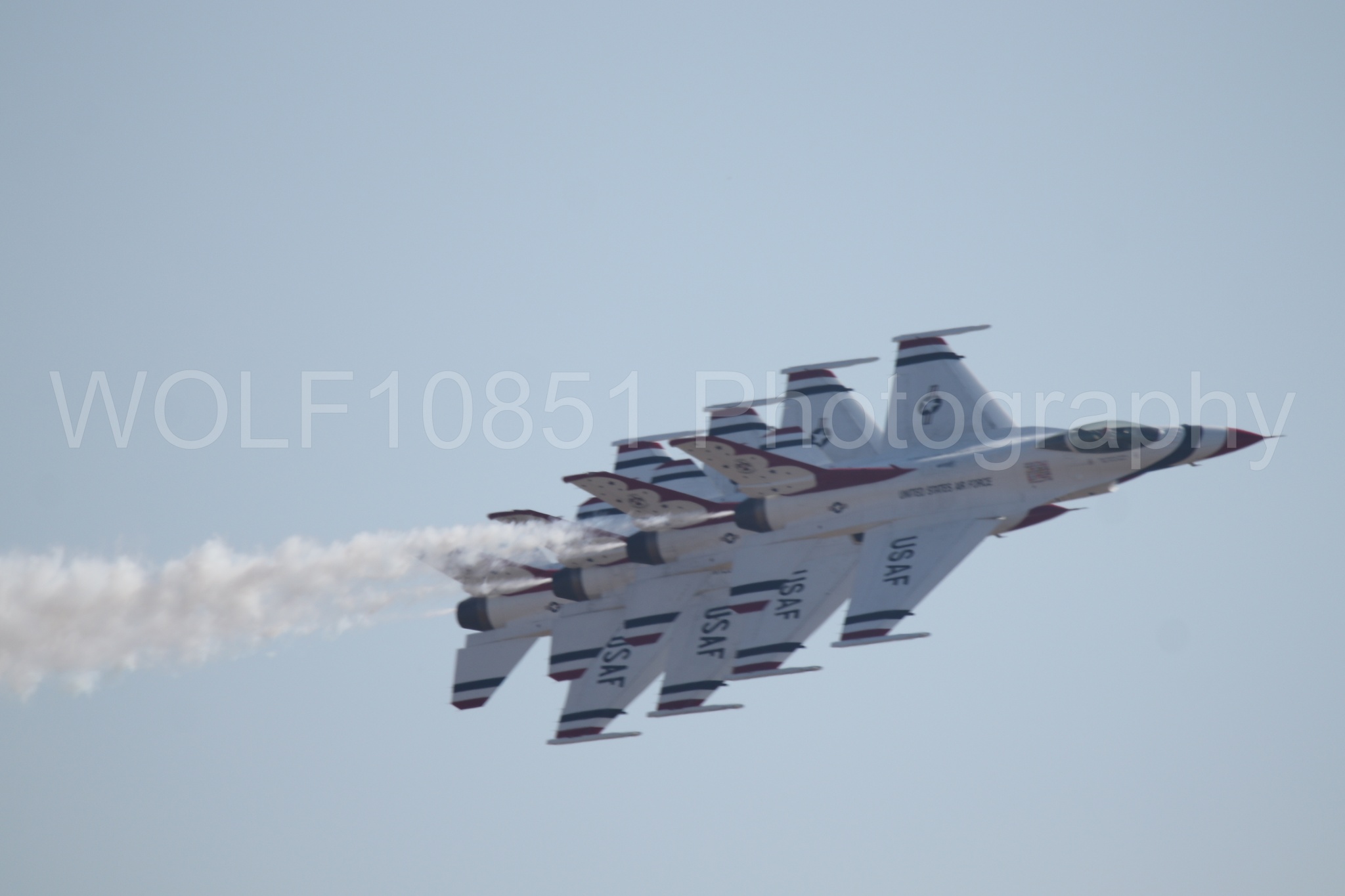 Aviation photography by WOLF10851 featuring F-16 Fighting Falcon, Thunderbirds, California Capital Airshow 2023.