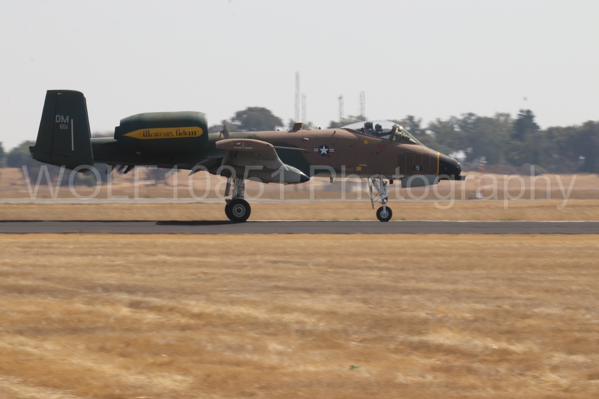 Aviation photography by WOLF10851 featuring A-10 Warthog, California Capital Airshow 2023.