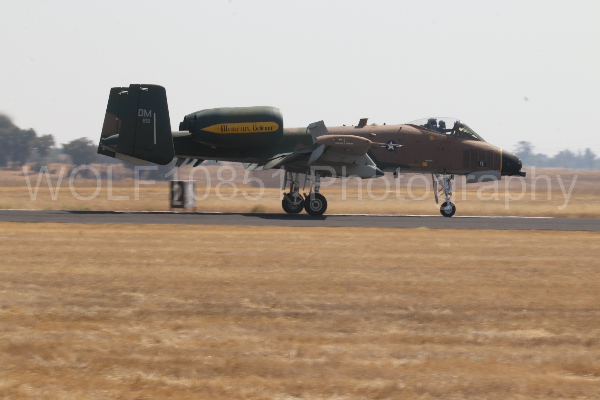 Aviation photography by WOLF10851 featuring A-10 Warthog, California Capital Airshow 2023.