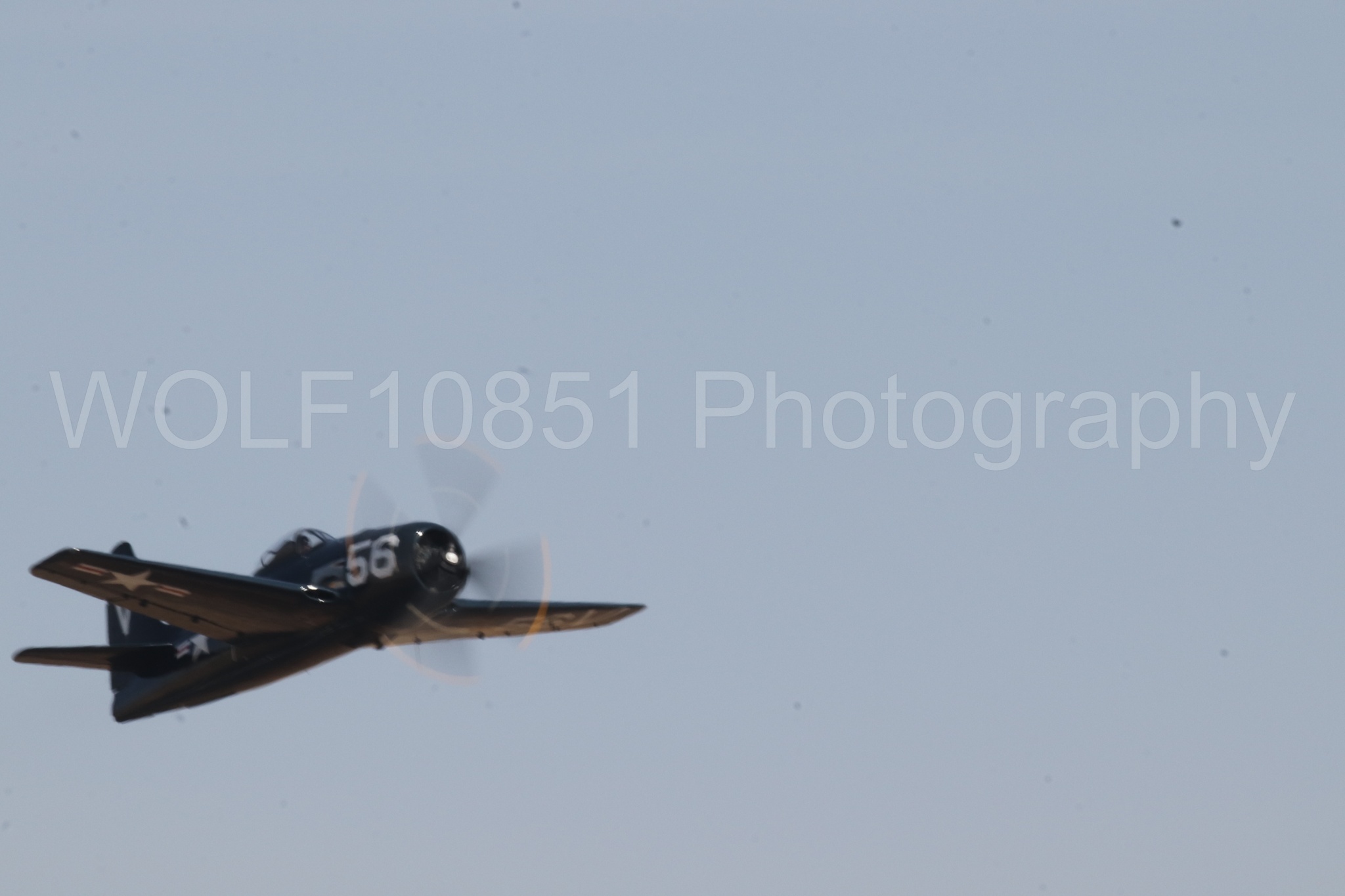 Aviation photography by WOLF10851 featuring f-8f Bearcat, California Capital Airshow 2023.