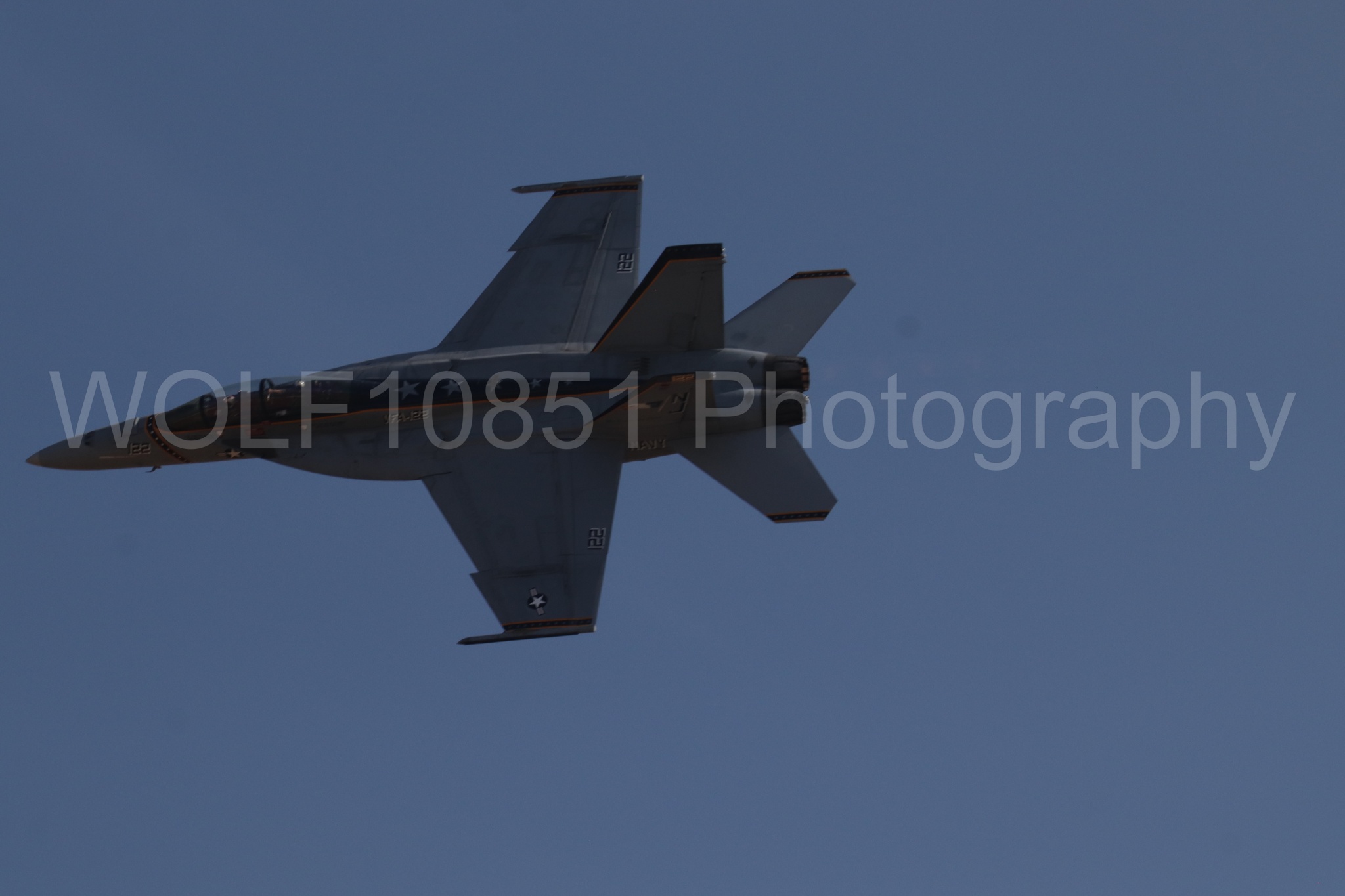 Aviation photography by WOLF10851 featuring FA-18 Super Hornet, Rhino Demo Team, California Capital Airshow 2023.