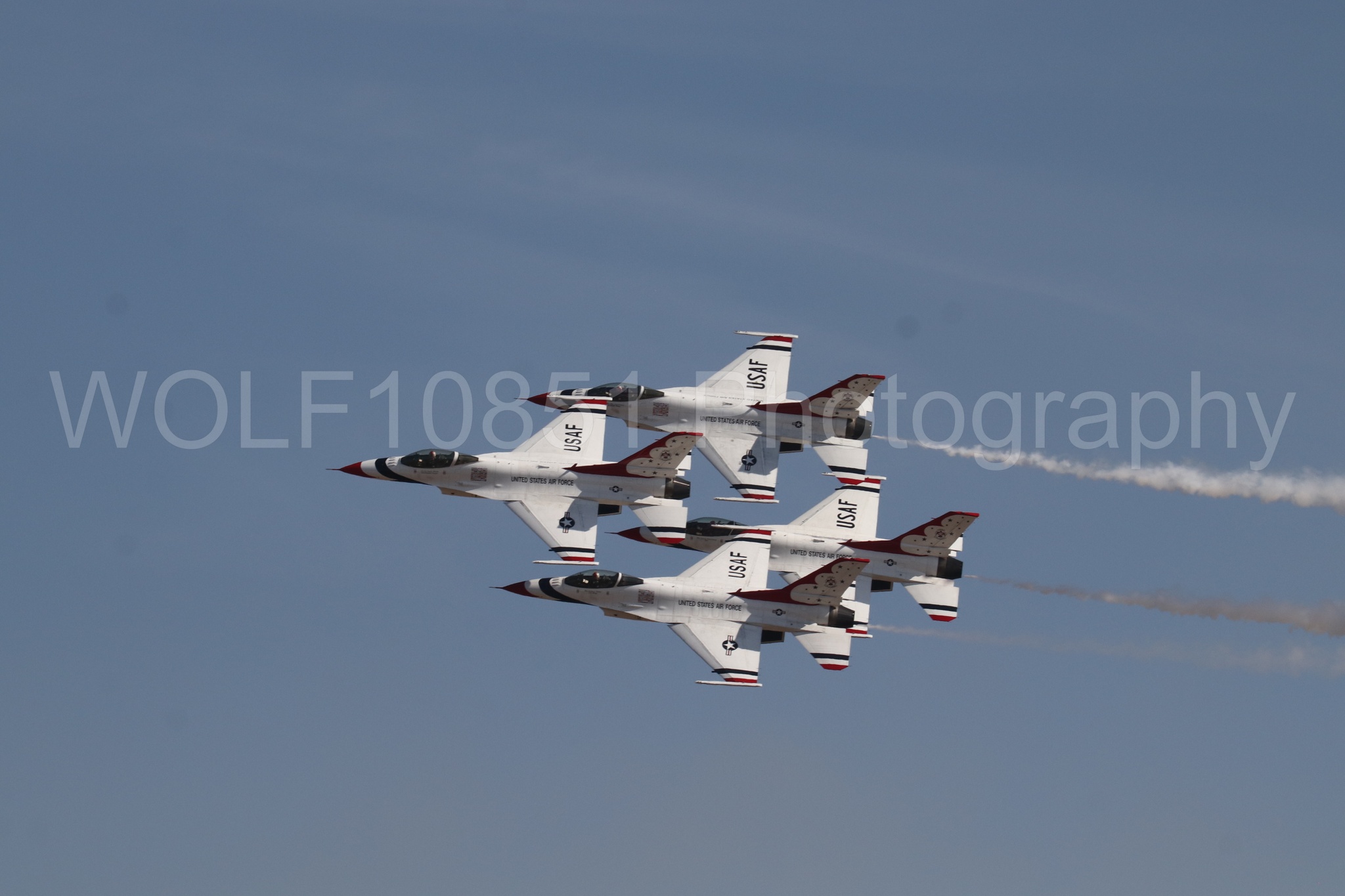 Aviation photography by WOLF10851 featuring F-16 Fighting Falcon, Thunderbirds, California Capital Airshow 2023.