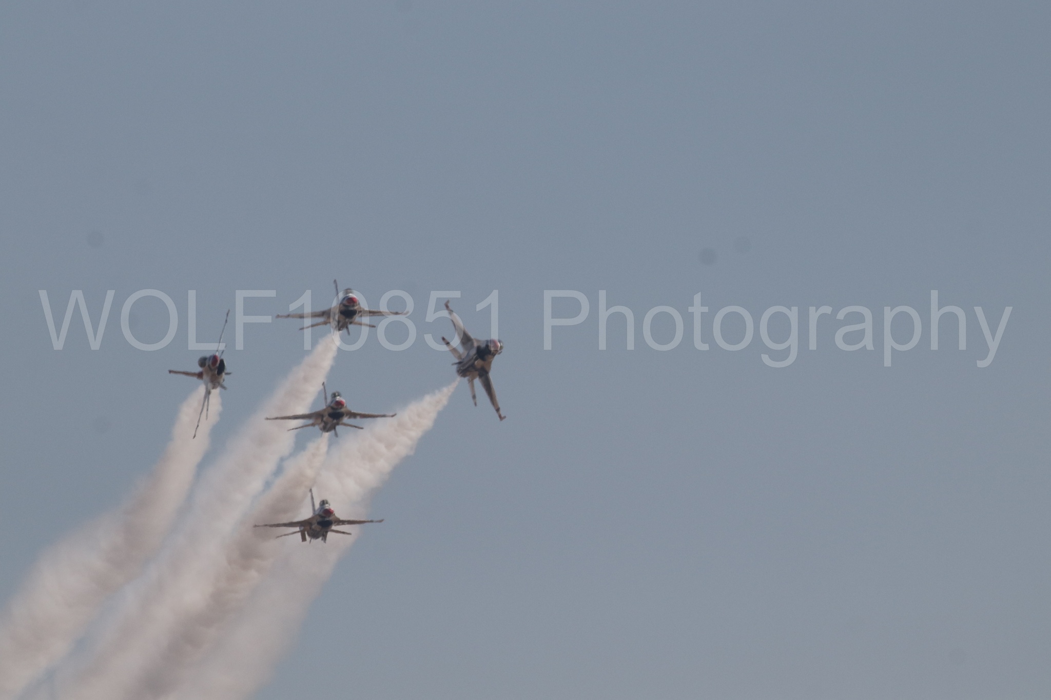 Aviation photography by WOLF10851 featuring F-16 Fighting Falcon, Thunderbirds.