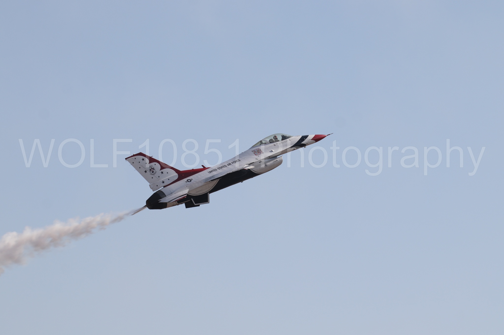 Aviation photography by WOLF10851 featuring F-16 Fighting Falcon, Thunderbirds, California Capital Airshow 2023.