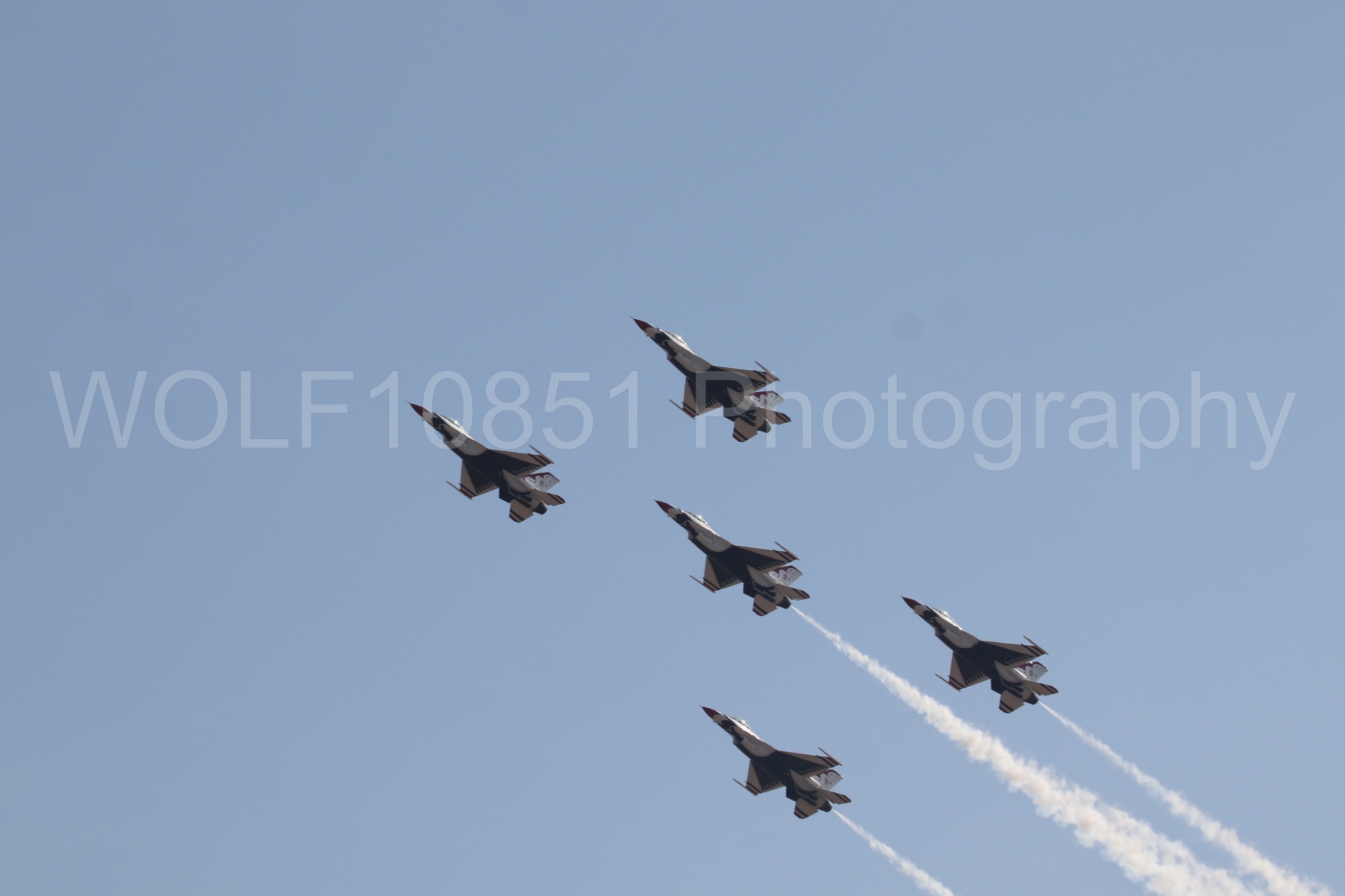 Aviation photography by WOLF10851 featuring F-16 Fighting Falcon, Thunderbirds, California Capital Airshow 2023.