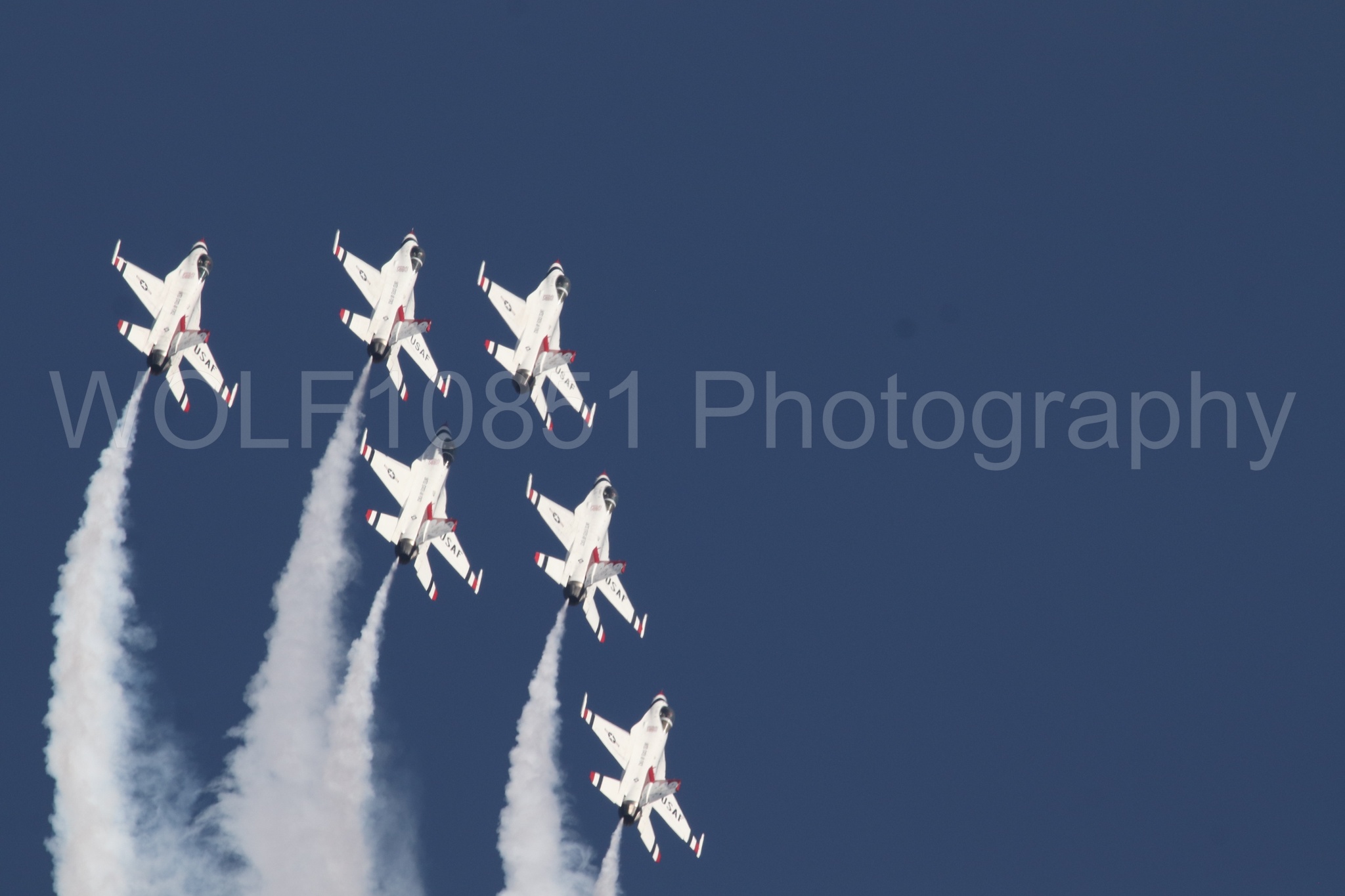 Aviation photography by WOLF10851 featuring F-16 Fighting Falcon, Thunderbirds, California Capital Airshow 2023.