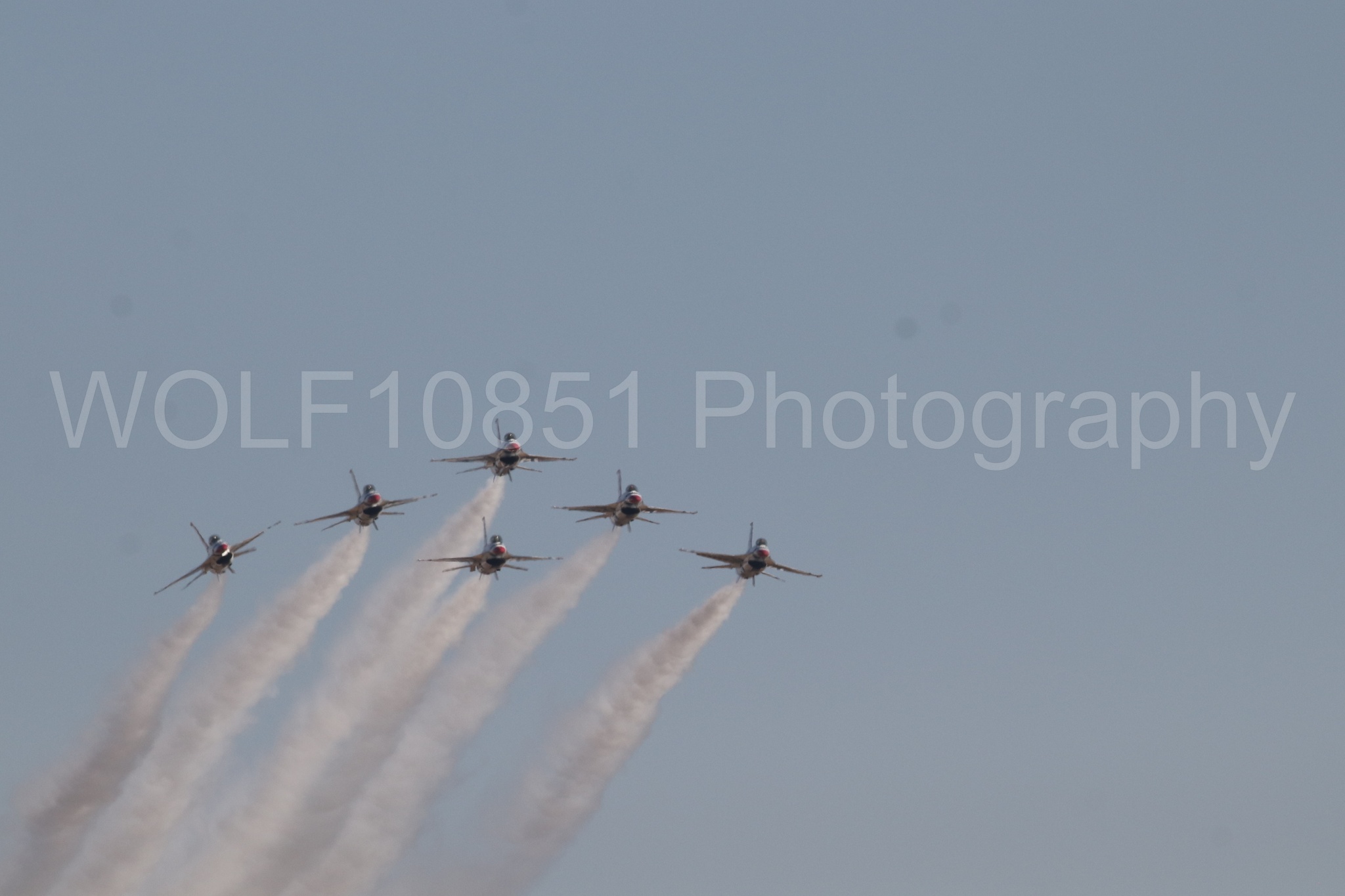 Aviation photography by WOLF10851 featuring F-16 Fighting Falcon, Thunderbirds.