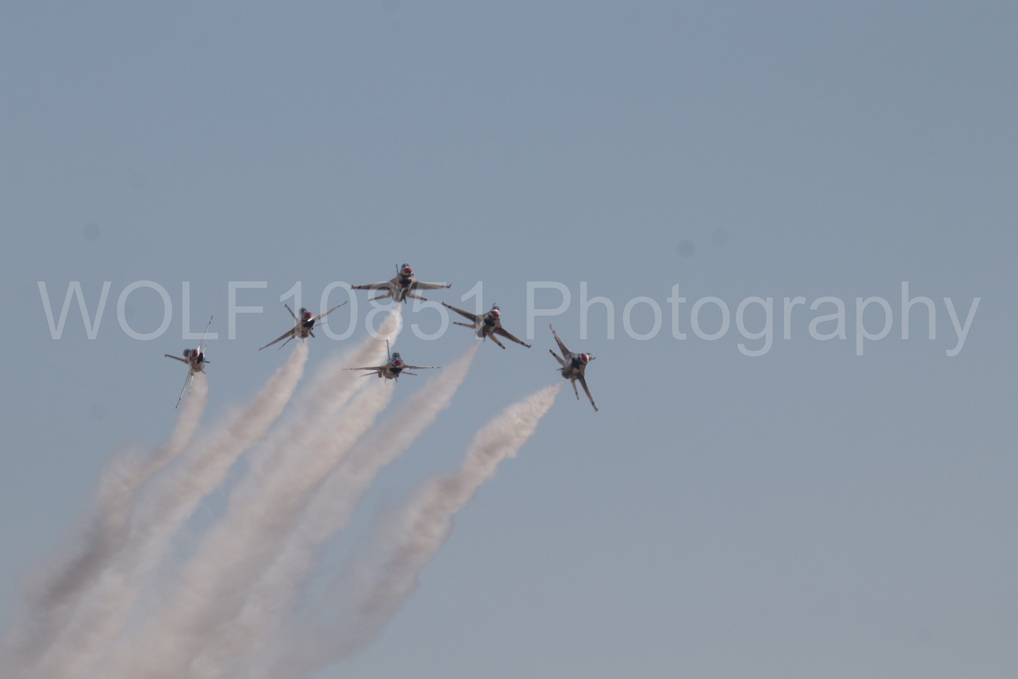 Aviation photography by WOLF10851 featuring F-16 Fighting Falcon, Thunderbirds.