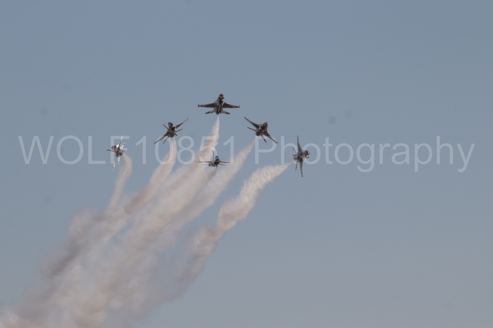 Aviation photography by WOLF10851 featuring F-16 Fighting Falcon, Thunderbirds.