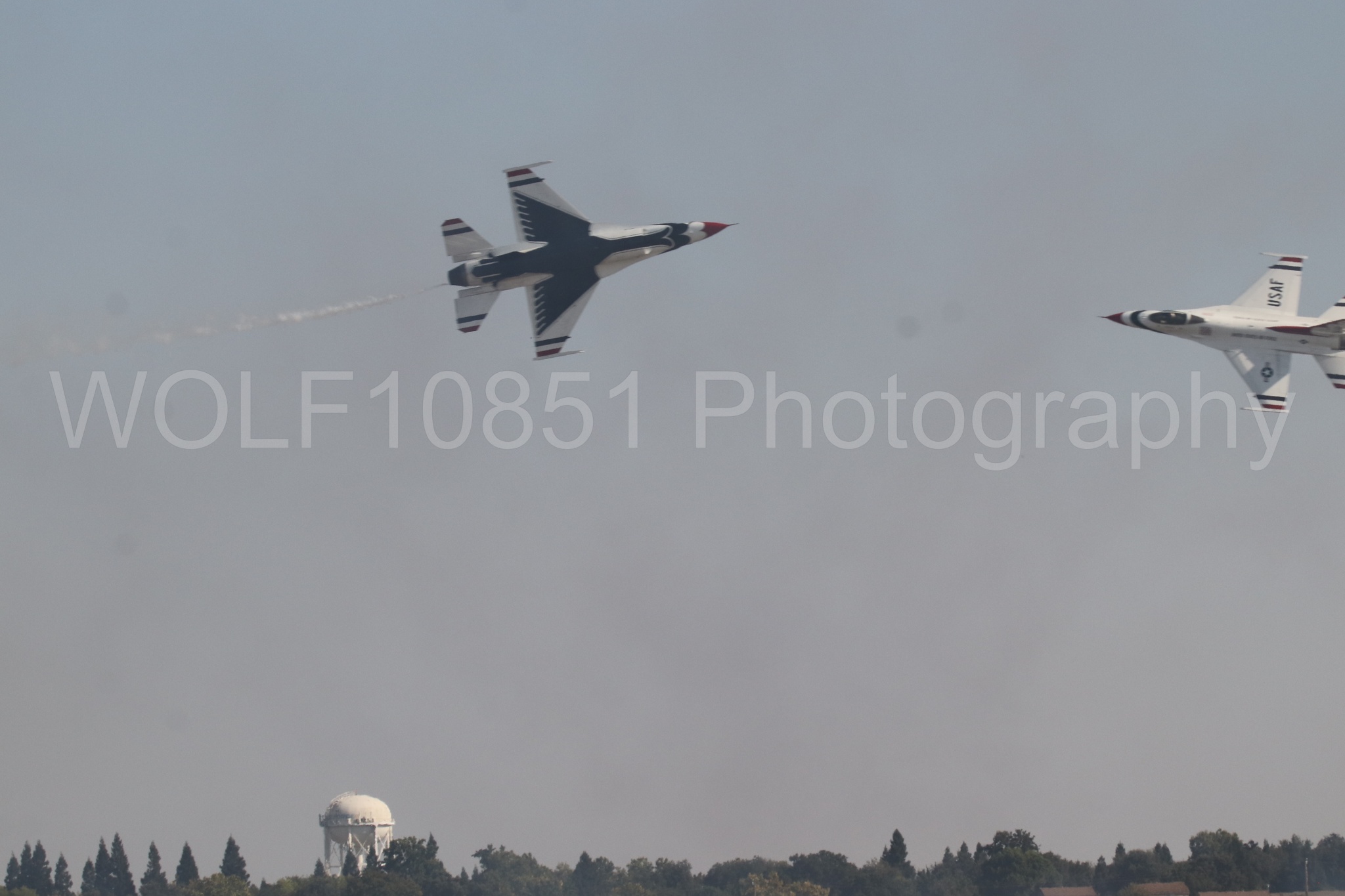 Aviation photography by WOLF10851 featuring F-16 Fighting Falcon, Thunderbirds, California Capital Airshow 2023.