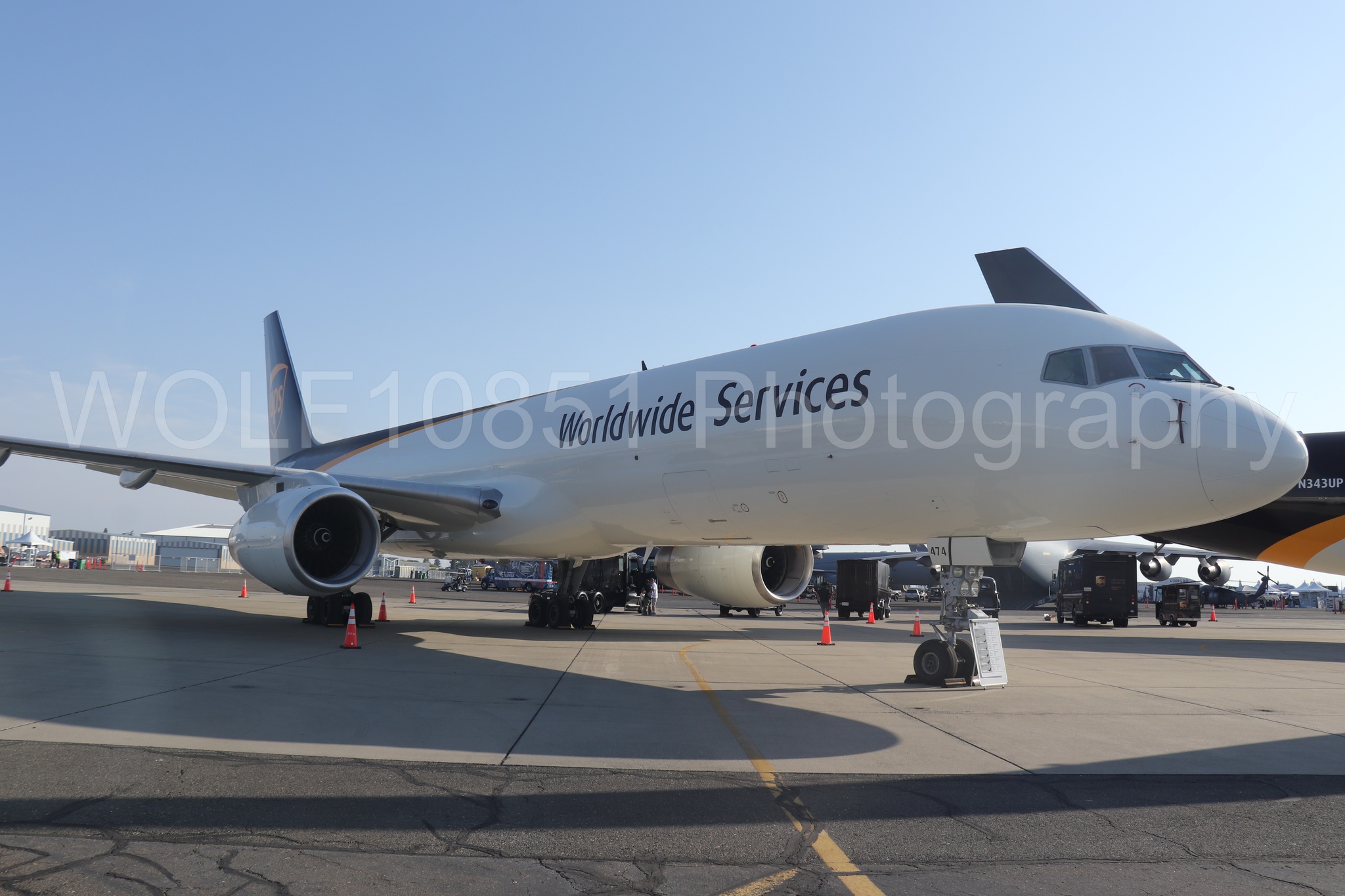 Aviation photography by WOLF10851 featuring Static Display, California Capital Airshow 2023, Boeing 757.