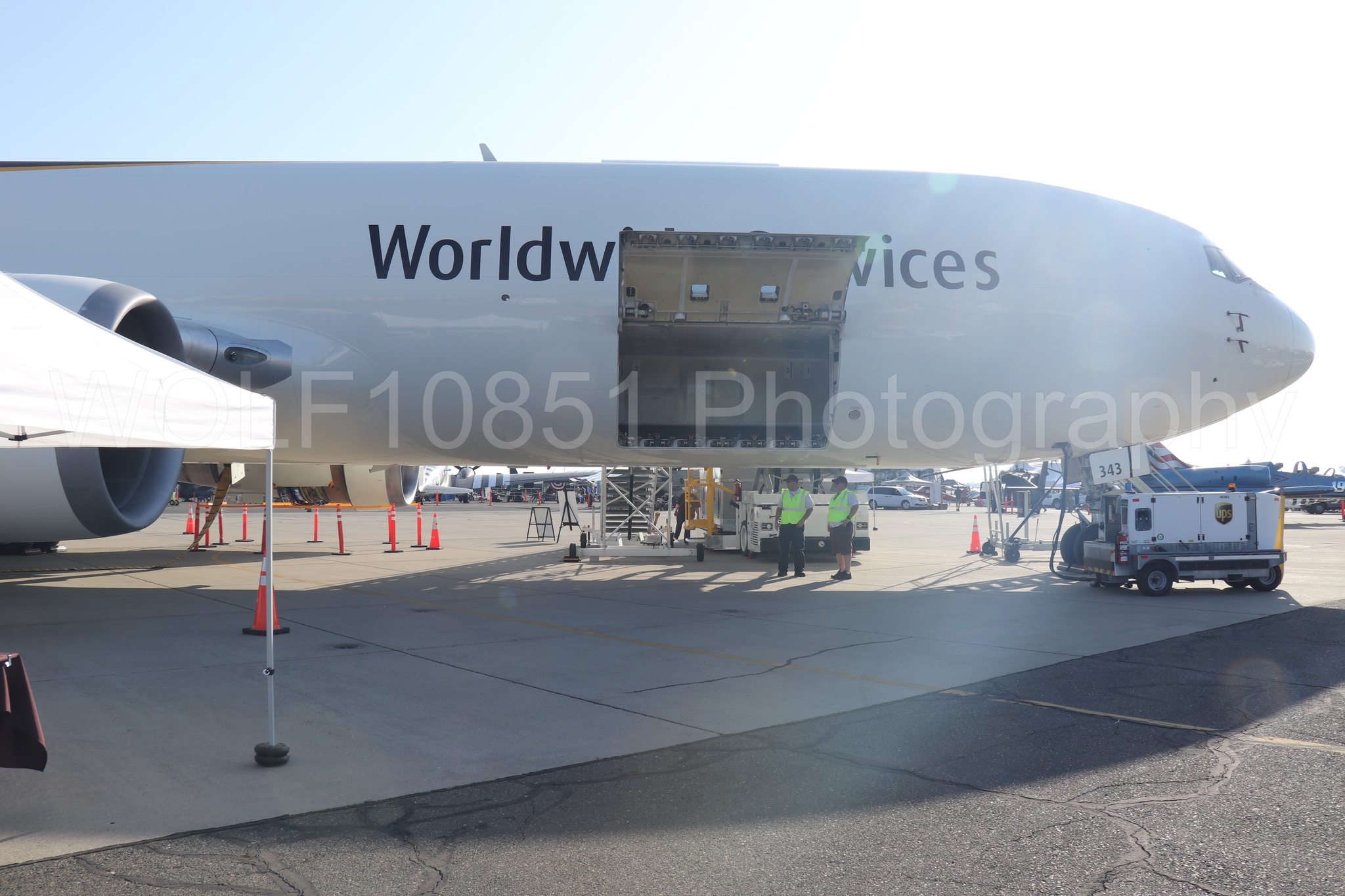 Aviation photography by WOLF10851 featuring Static Display, California Capital Airshow 2023, Boeing 757.