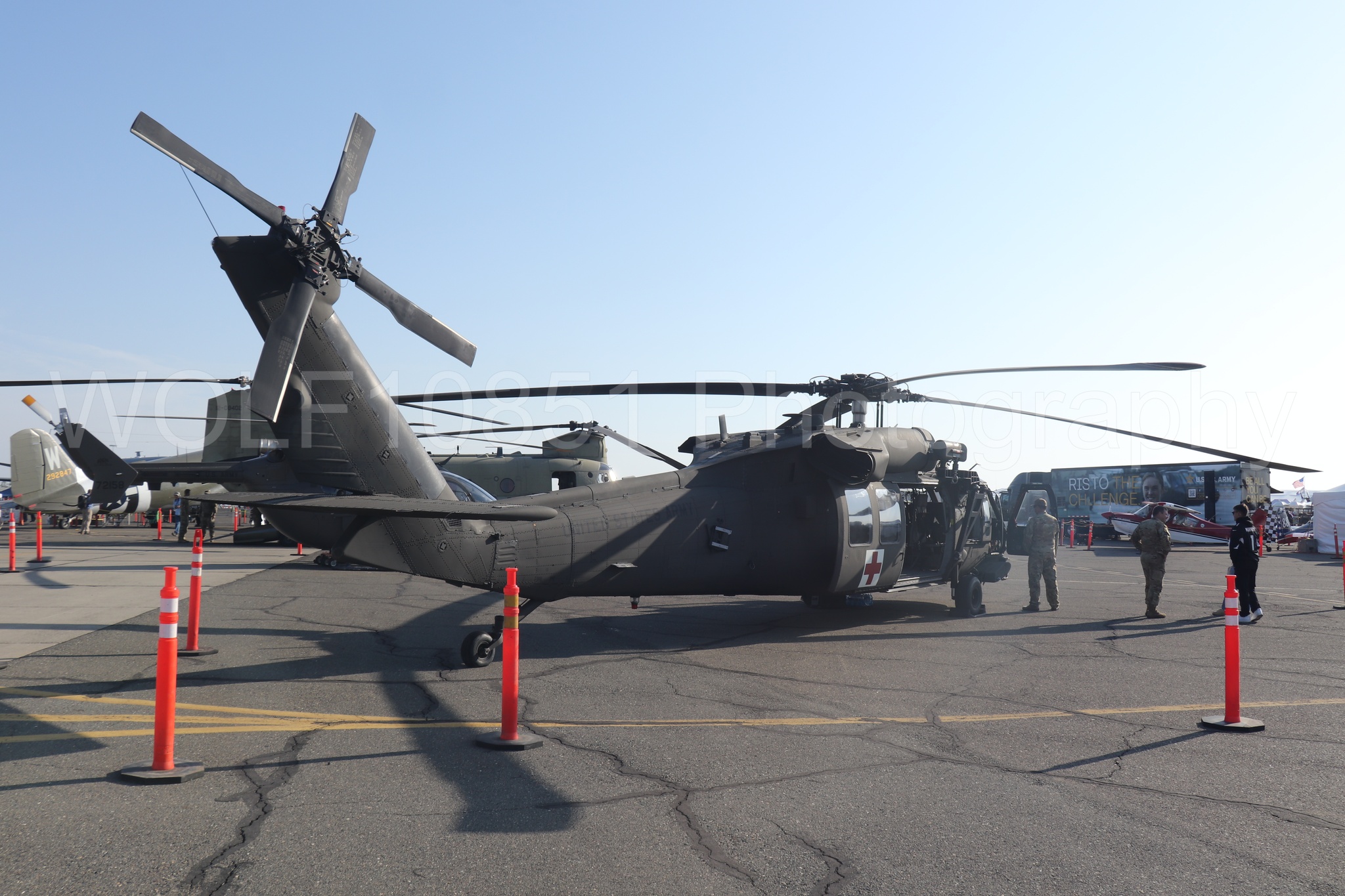 Aviation photography by WOLF10851 featuring Static Display, UH-60 Blackhawk, California Capital Airshow 2023.