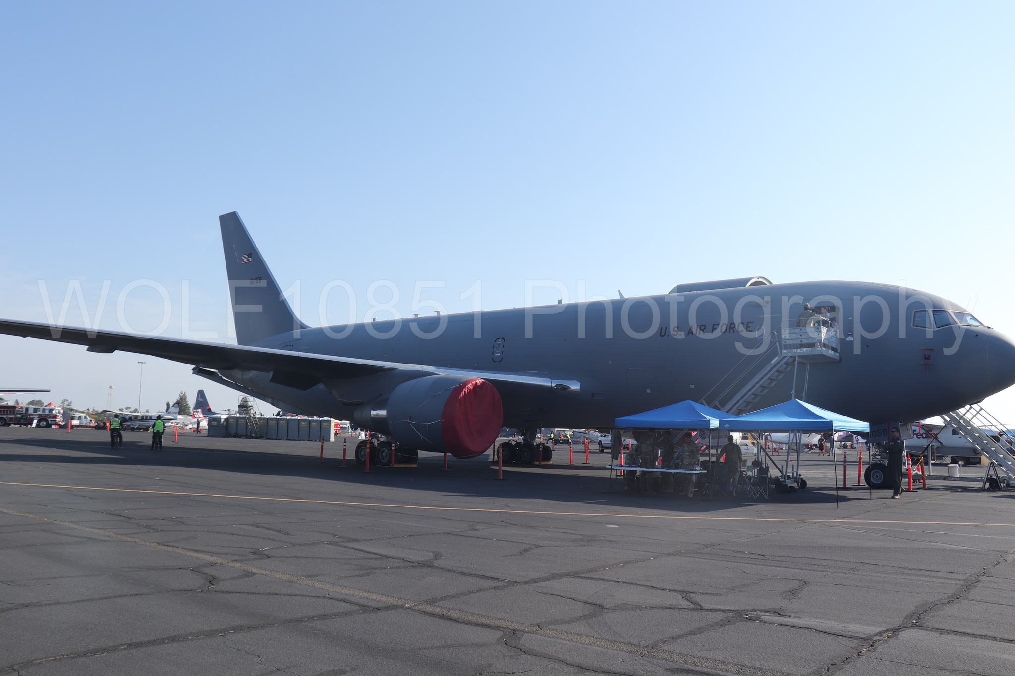 Aviation photography by WOLF10851 featuring Static Display, California Capital Airshow 2023, KC-46 Pegasus.