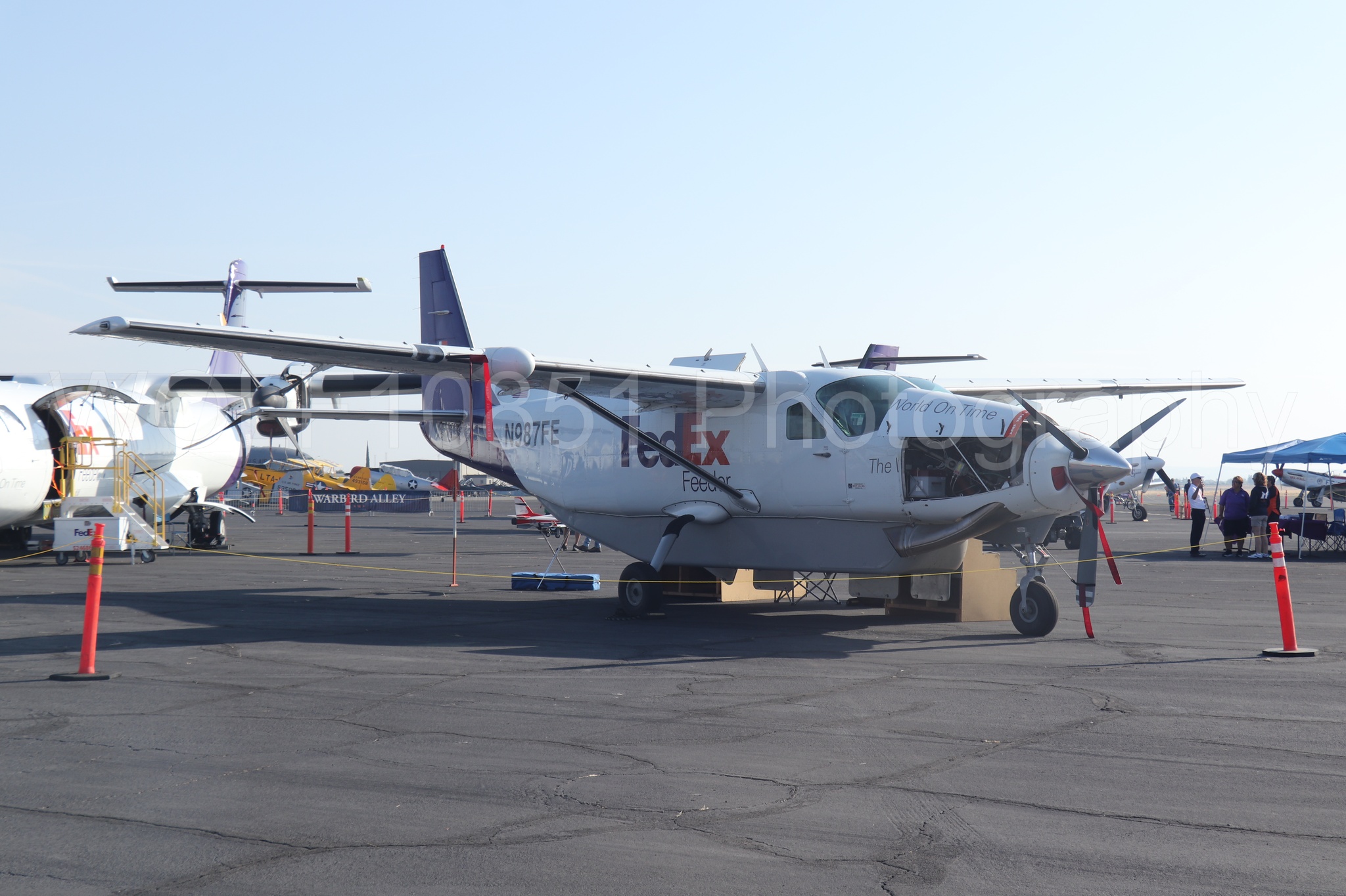 Aviation photography by WOLF10851 featuring Static Display, California Capital Airshow 2023, Cessna 208B Super Cargomaster.