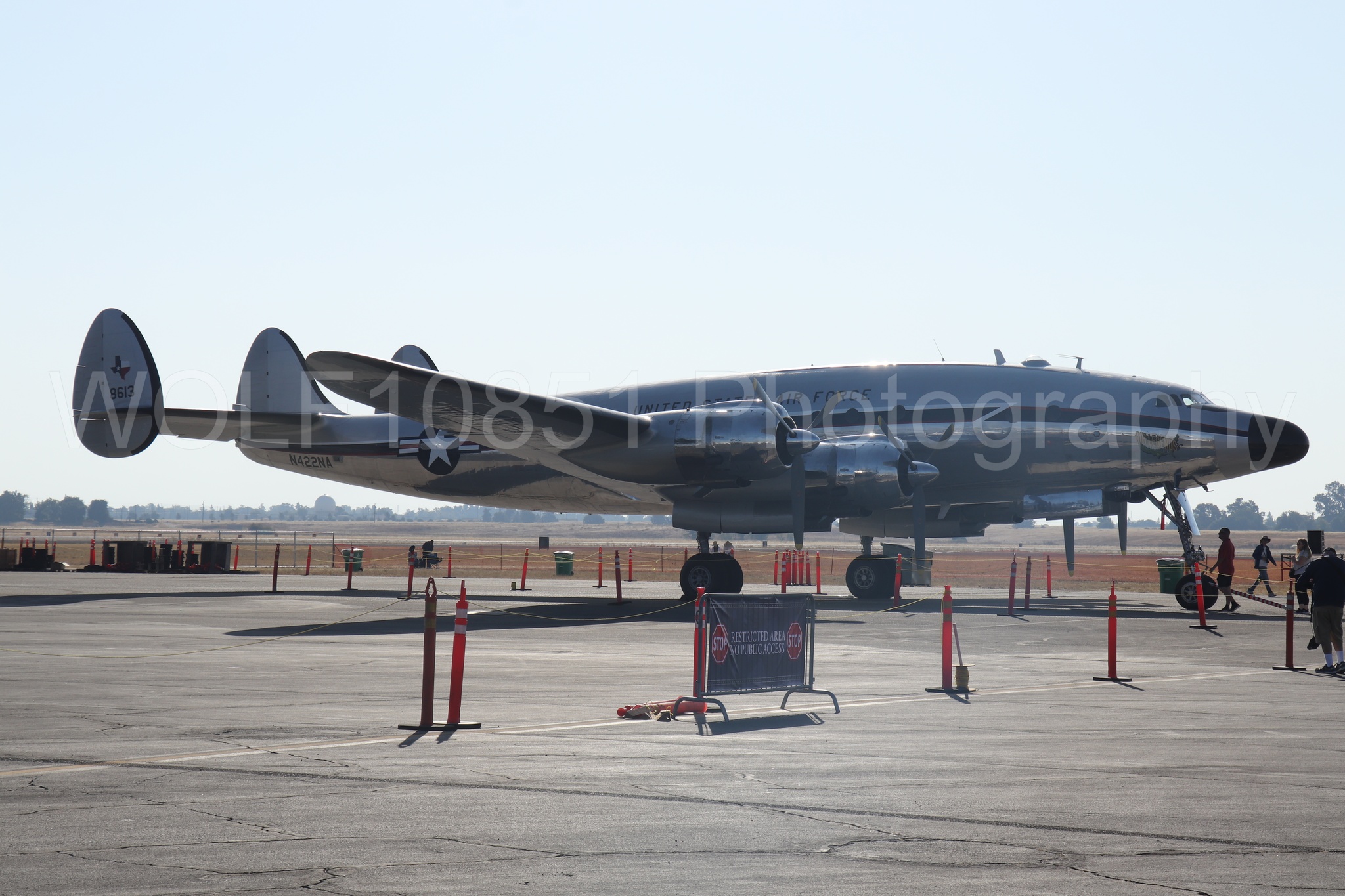 Aviation photography by WOLF10851 featuring Static Display, California Capital Airshow 2023, Bataan, C-121A Constellation.