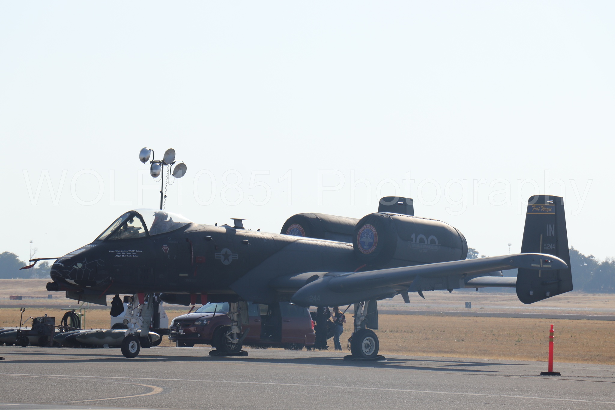 Aviation photography by WOLF10851 featuring Static Display, A-10 Warthog, California Capital Airshow 2023.