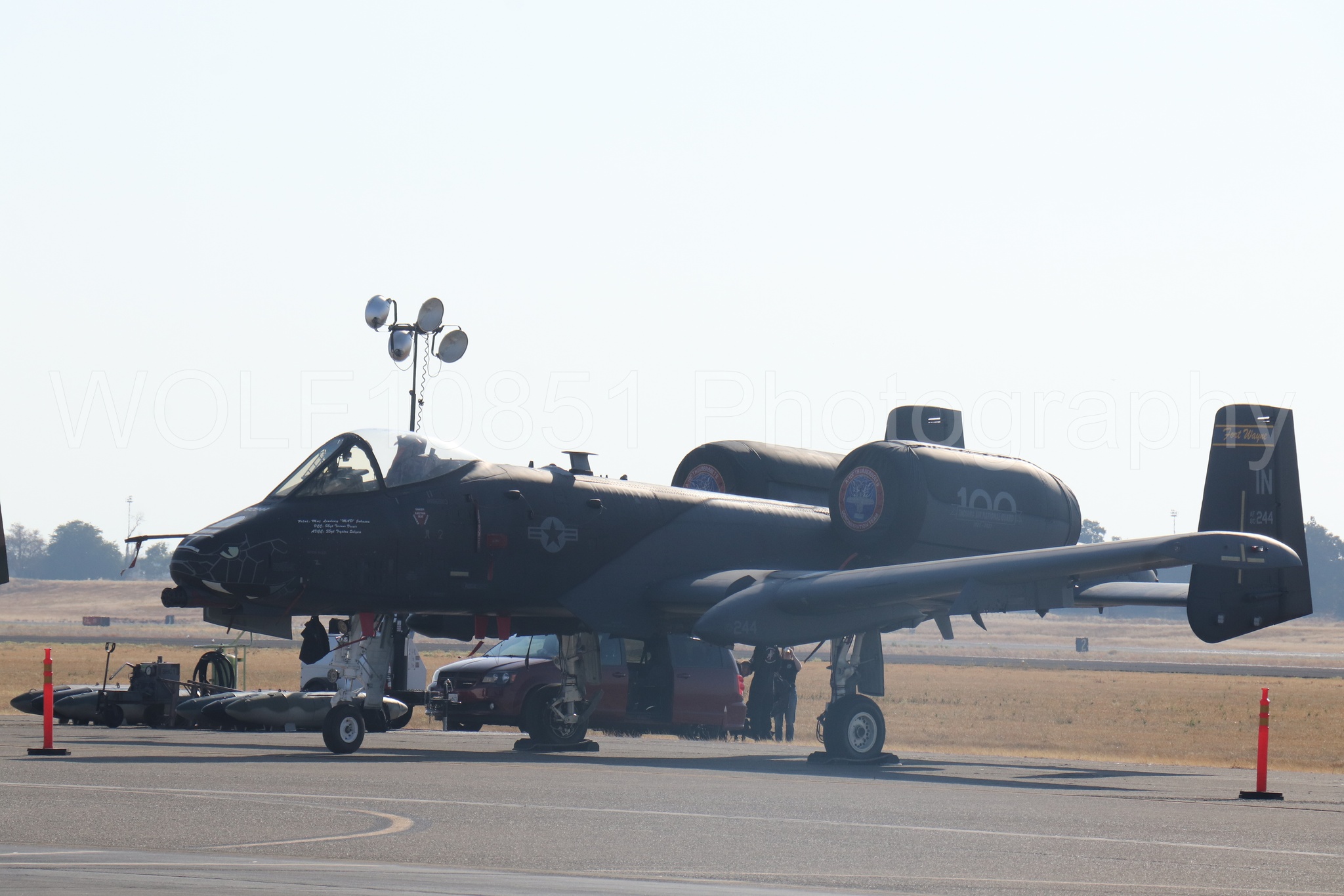 Aviation photography by WOLF10851 featuring Static Display, A-10 Warthog, California Capital Airshow 2023.